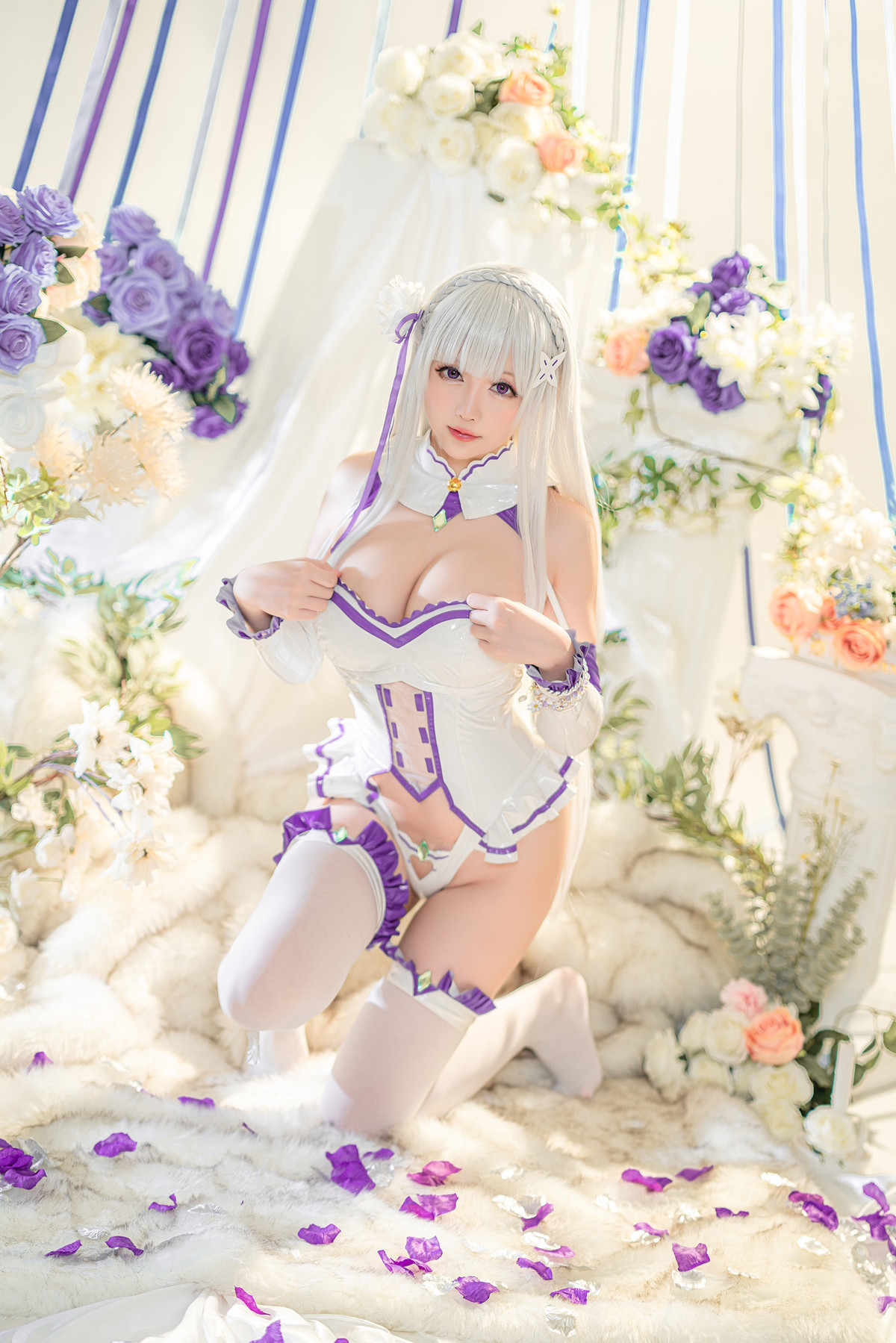 Hoshilily 小姐姐星之迟迟 Cosplay 爱蜜莉雅 74