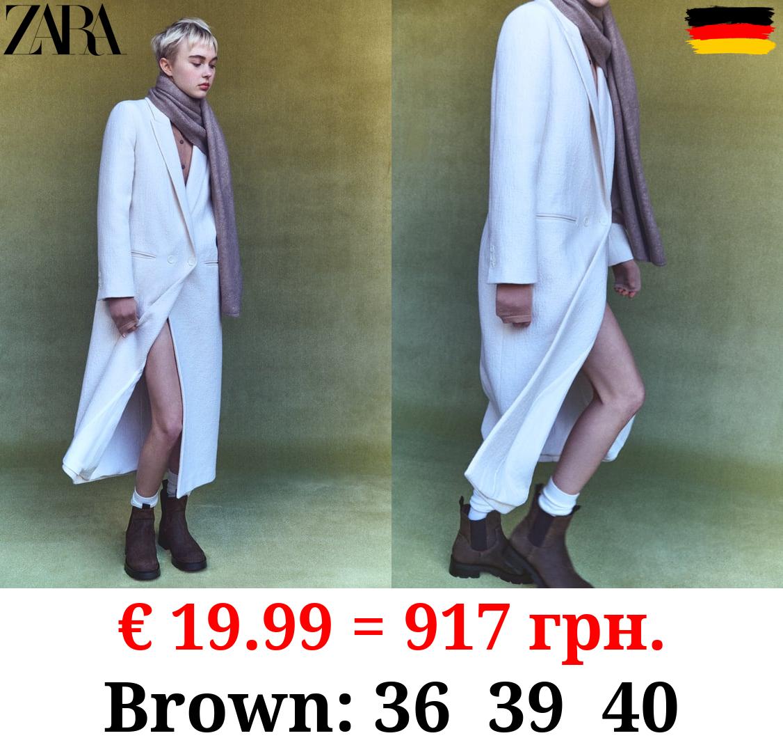 SPLIT SUEDE CHELSEA BOOTS