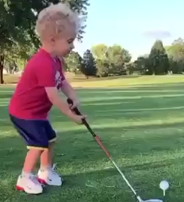 El golf no es lo suyo