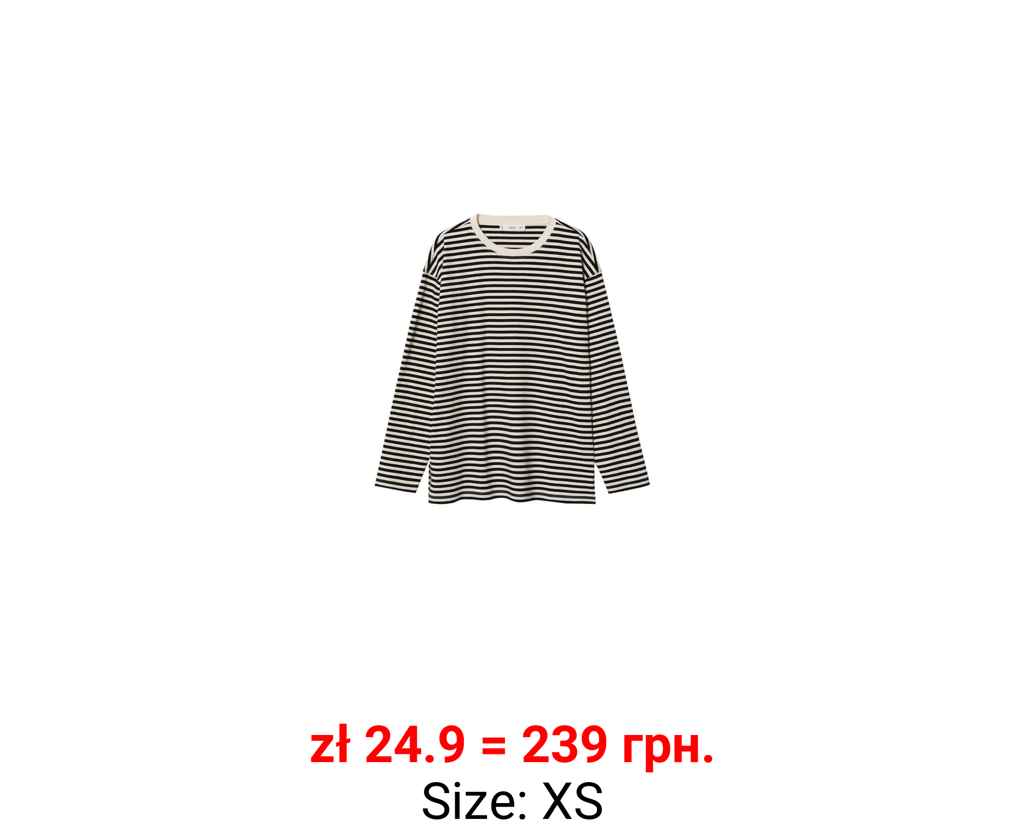 Camiseta manga larga rayas