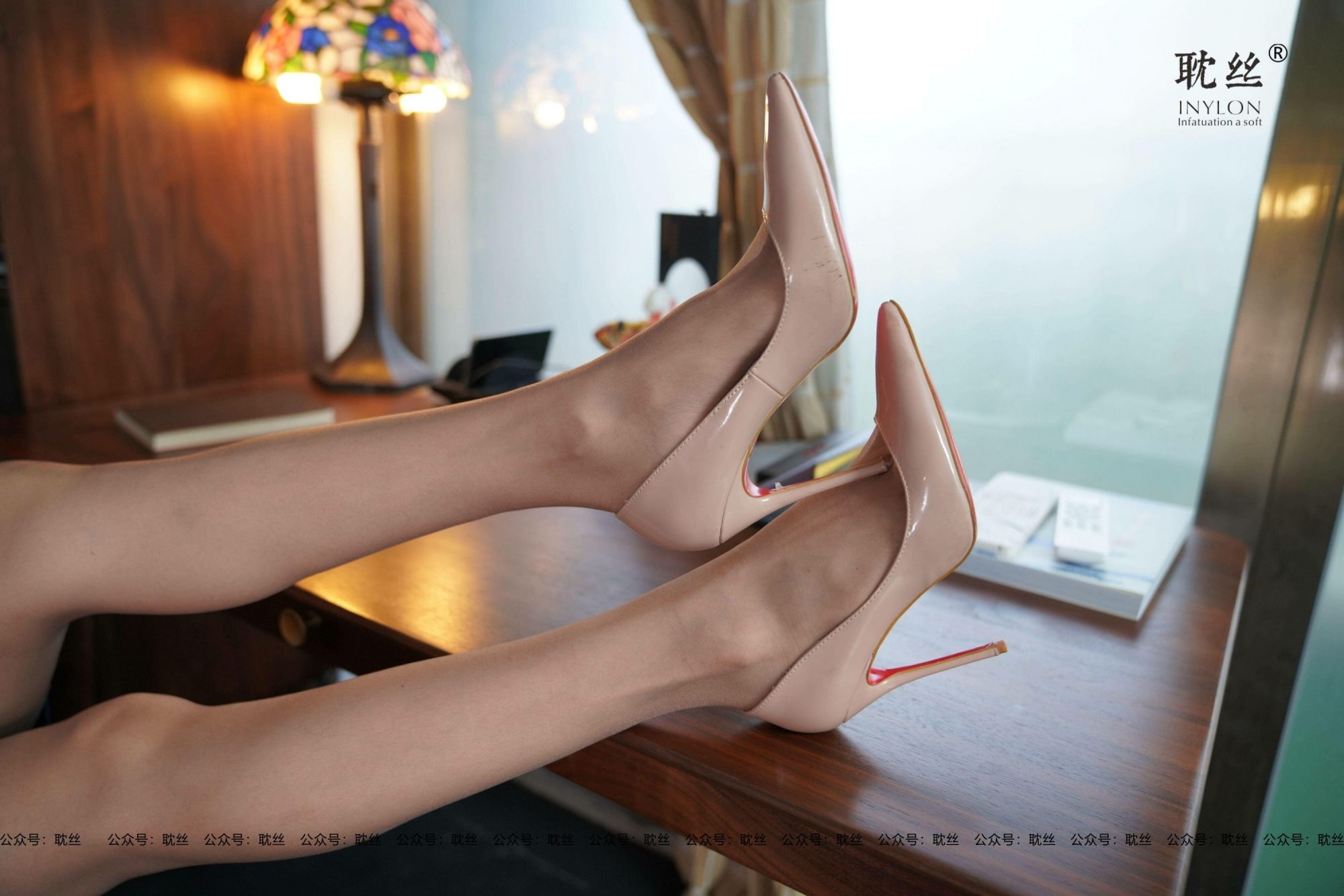 [耽丝INYLON]_012_露西_肉丝高跟美腿-写真图集共80P 6