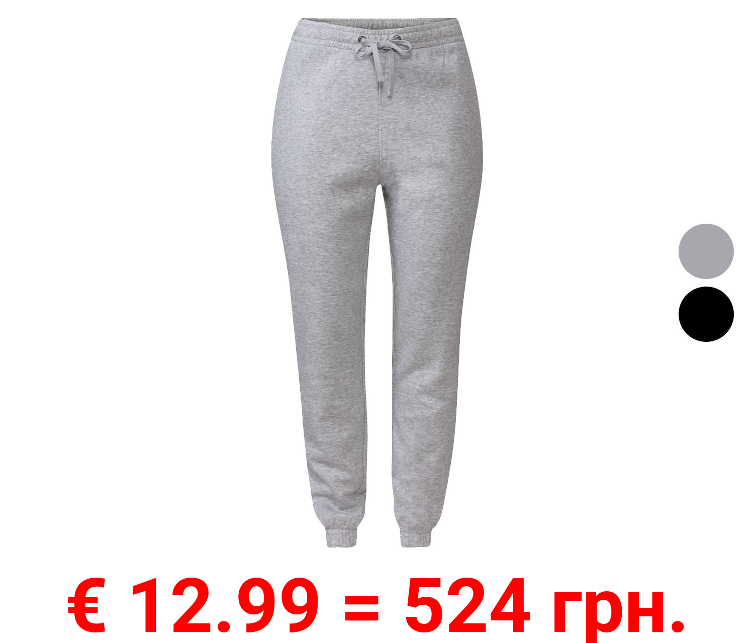 esmara® Damen Sweathose, normale Leibhöhe
