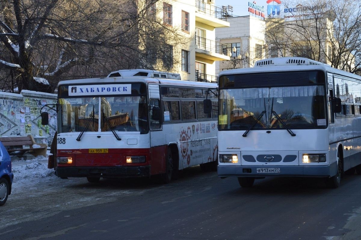 Стоимость проезда в автобусах Хабаровска вновь повысится до 45 рублей