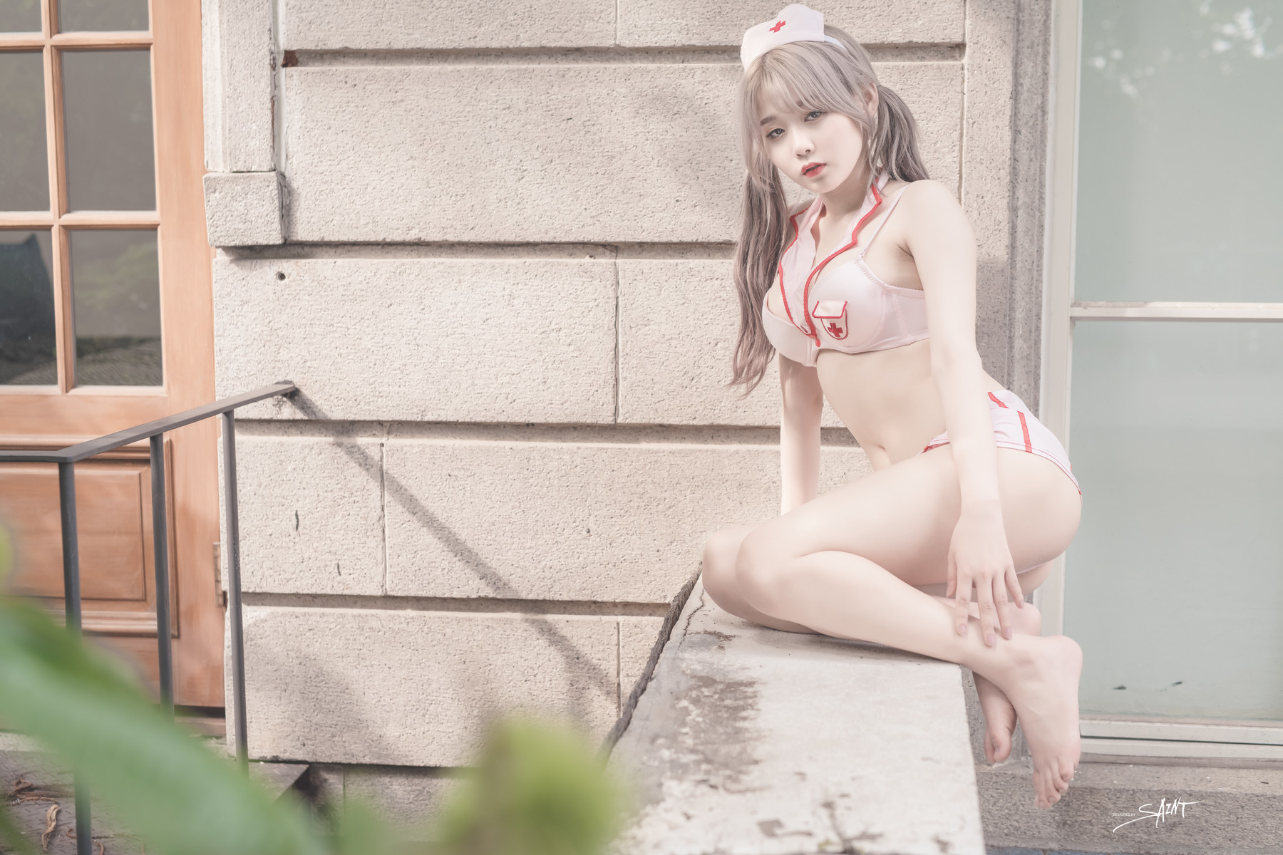 ZIA.Kwon 권지아, [SAINT Photolife] Zia Vol.01 Hyacinth Set.02 34