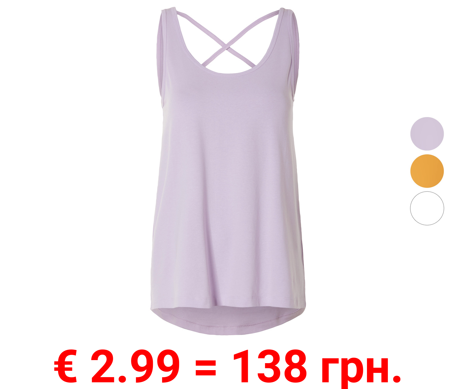 esmara® Damen Top mit Bio-Baumwolle