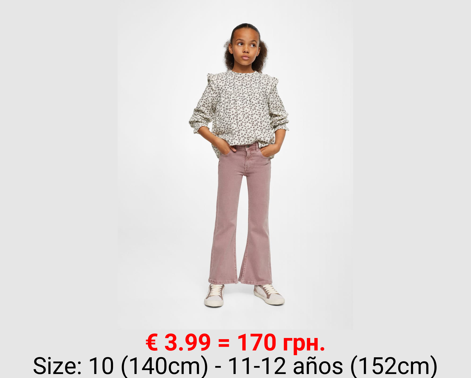 Blusa floral volante