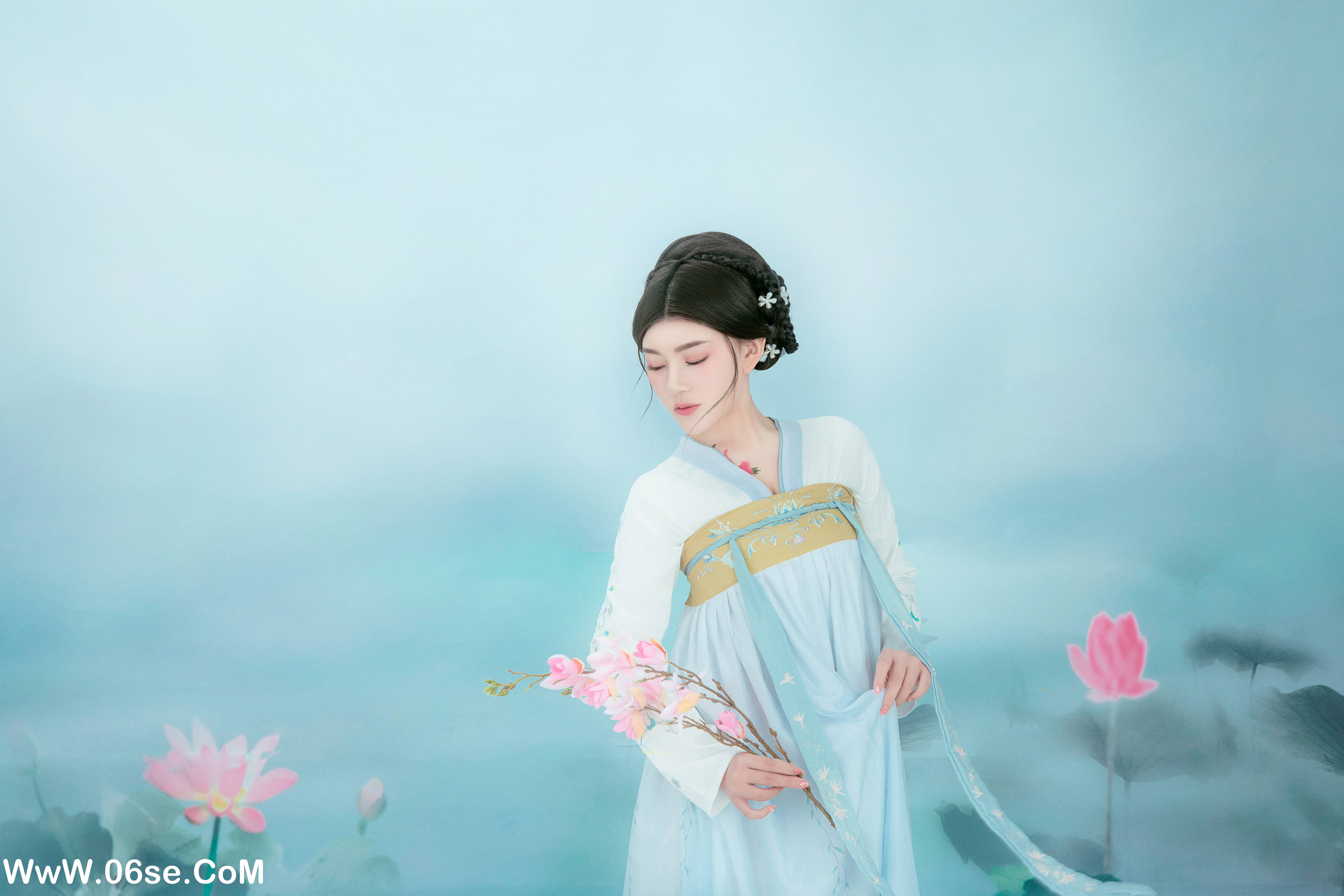 图片[4]-[YITUYU艺图语]2022.01.10 荷间意 琴宝[23+1P／317MB]-六色网