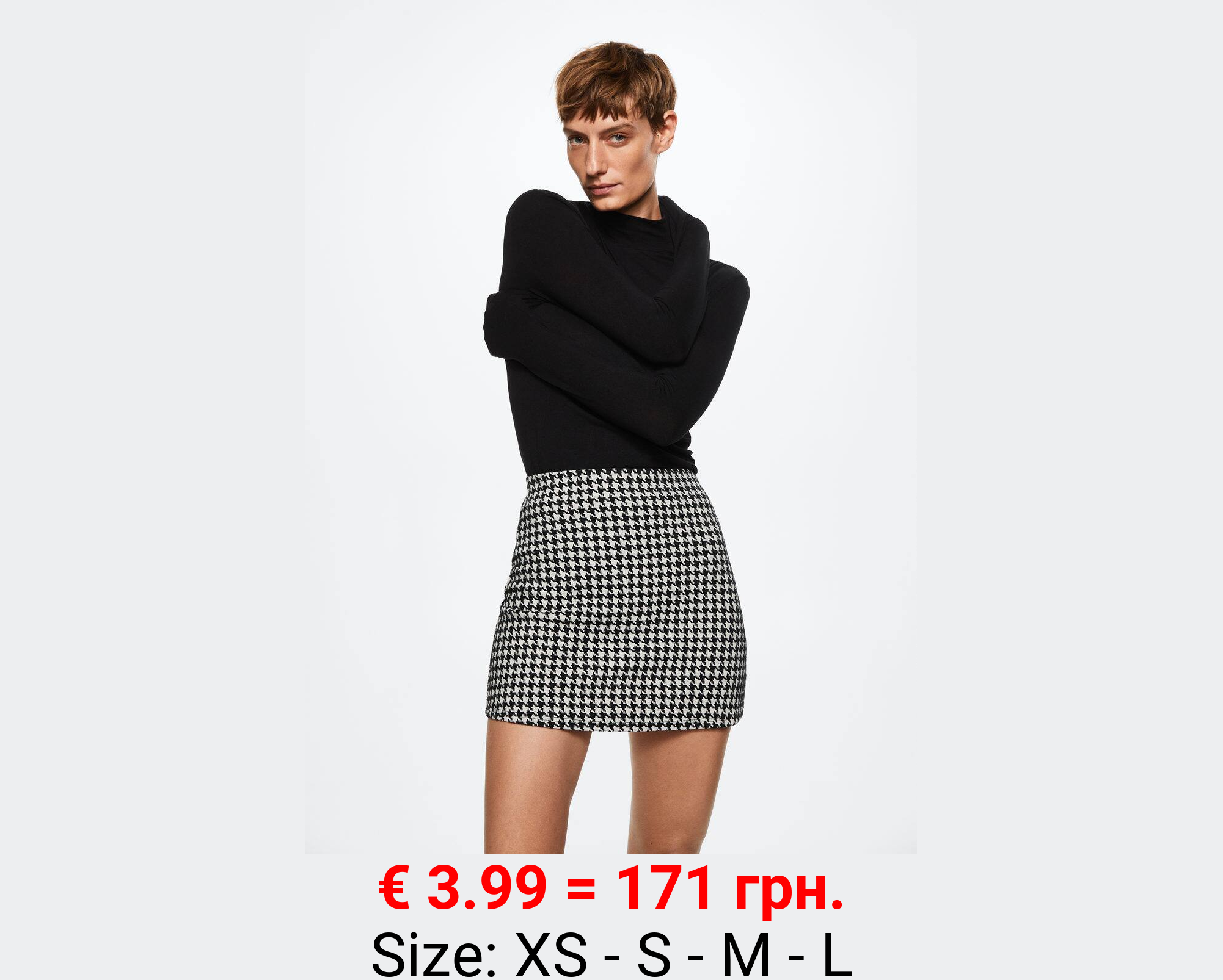 Camiseta manga larga cuello alto