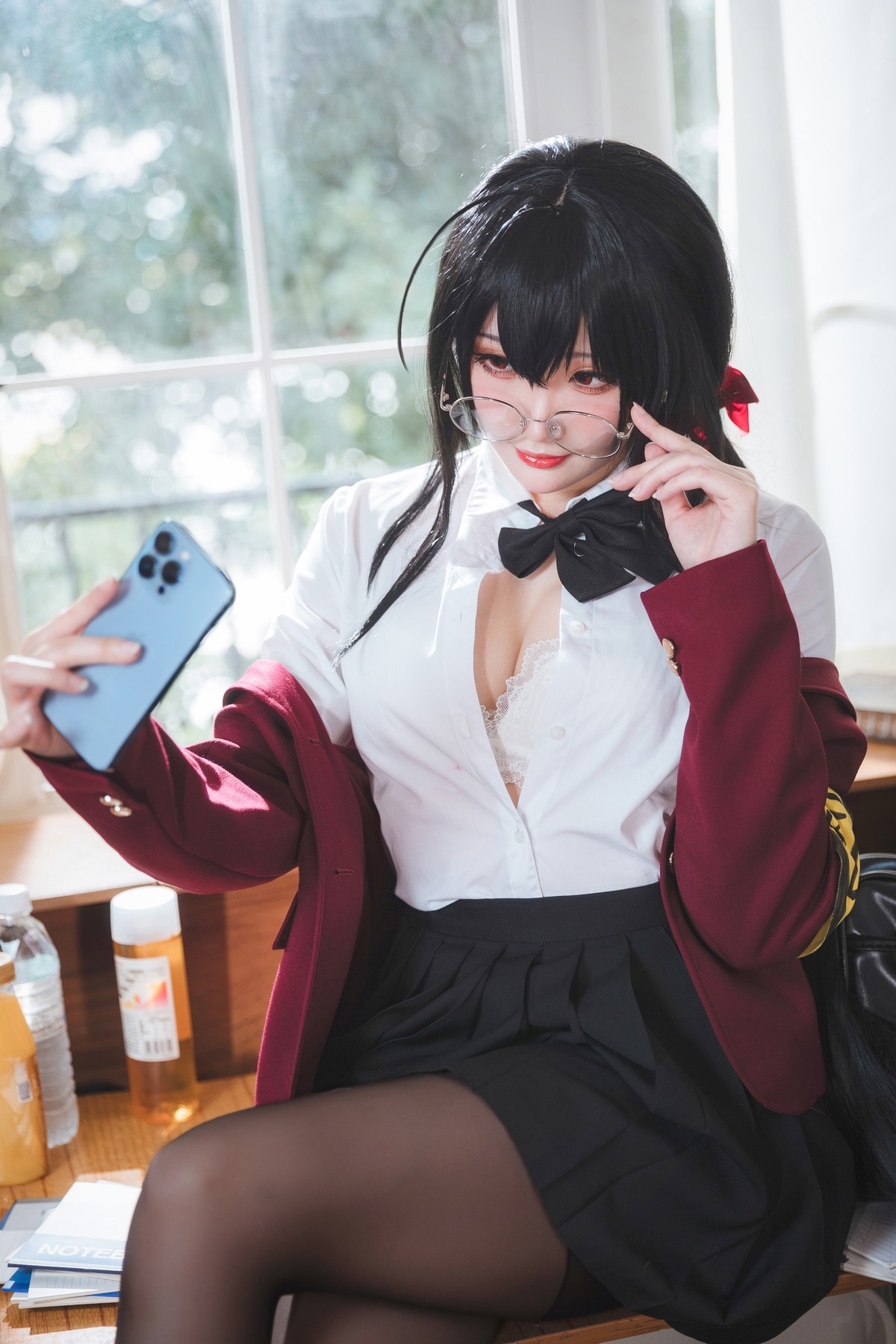 Cosplay 瓜希酱 大凤JK 9