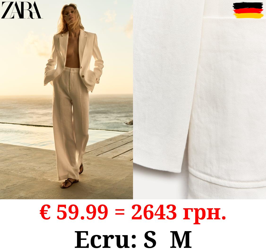 ZW COLLECTION LINEN BLAZER