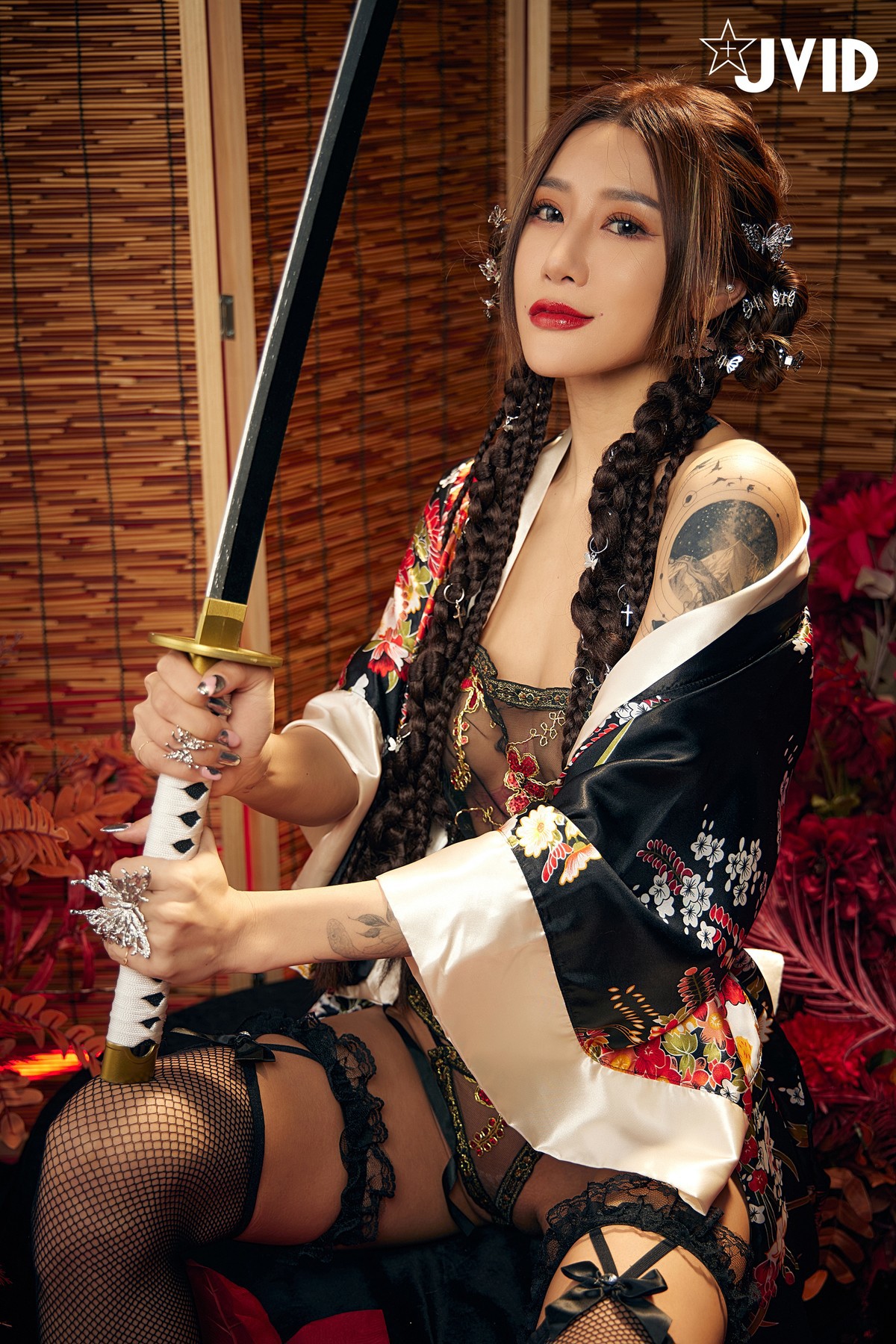 JVID精品 聖上寵幸首選～傾國傾城囍媚娘 婀娜多姿 酥胸外露 Set.02 6