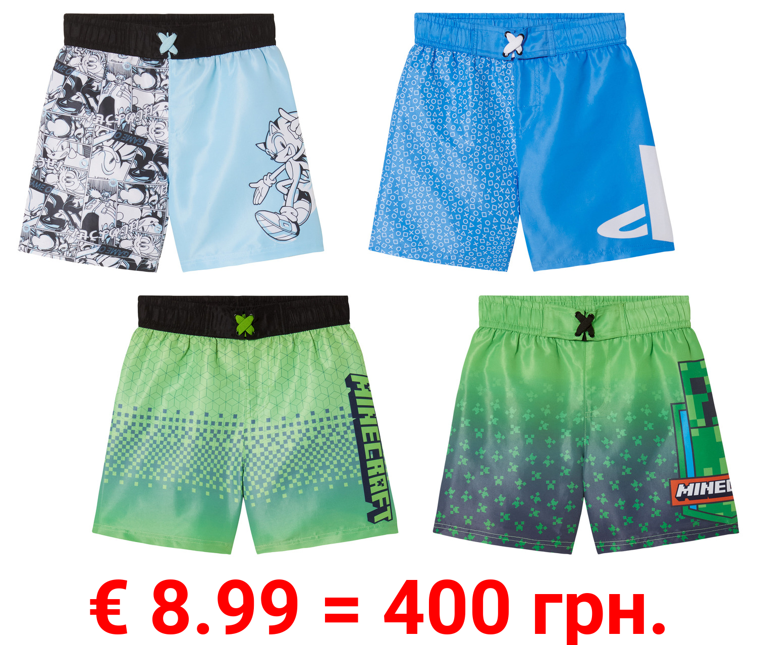 Kleinkinder Kinder Jungen Badeshorts mit Print