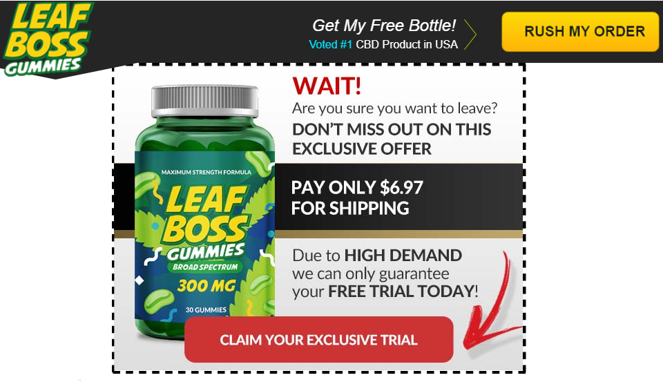 Leaf Boss CBD Gummies Overview – How To Use?