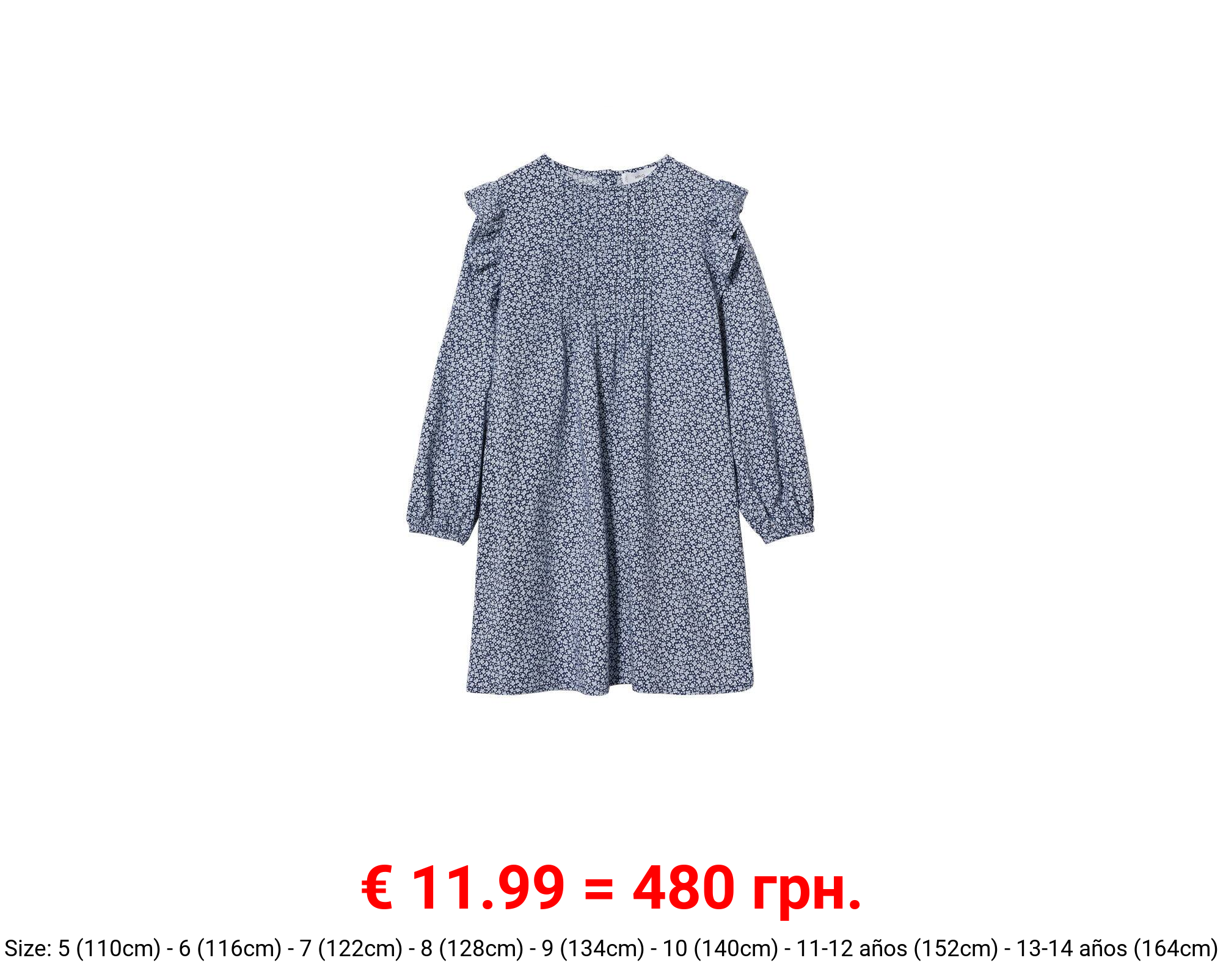 Vestido estampado floral