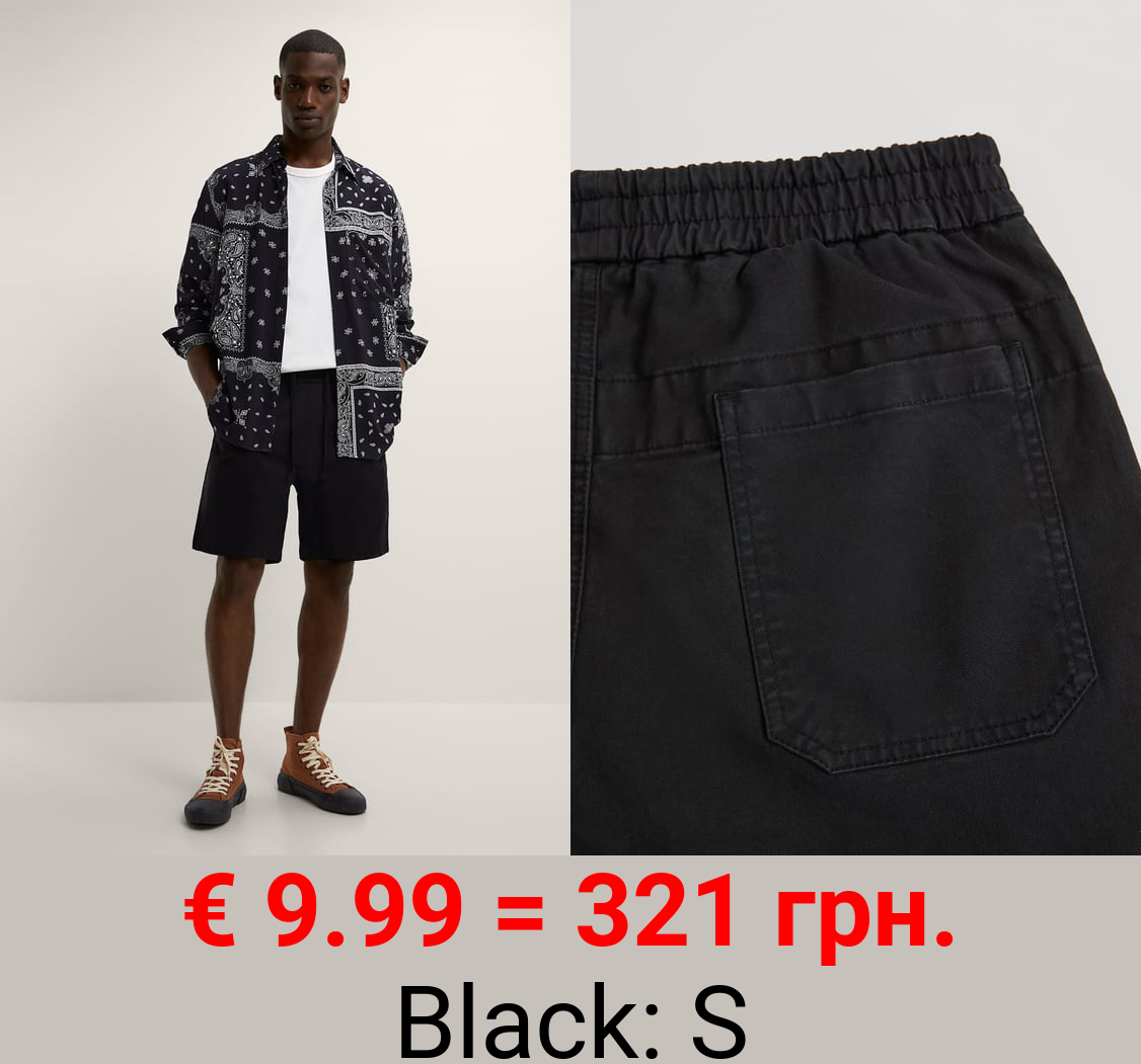 RELAXED FIT BERMUDA SHORTS