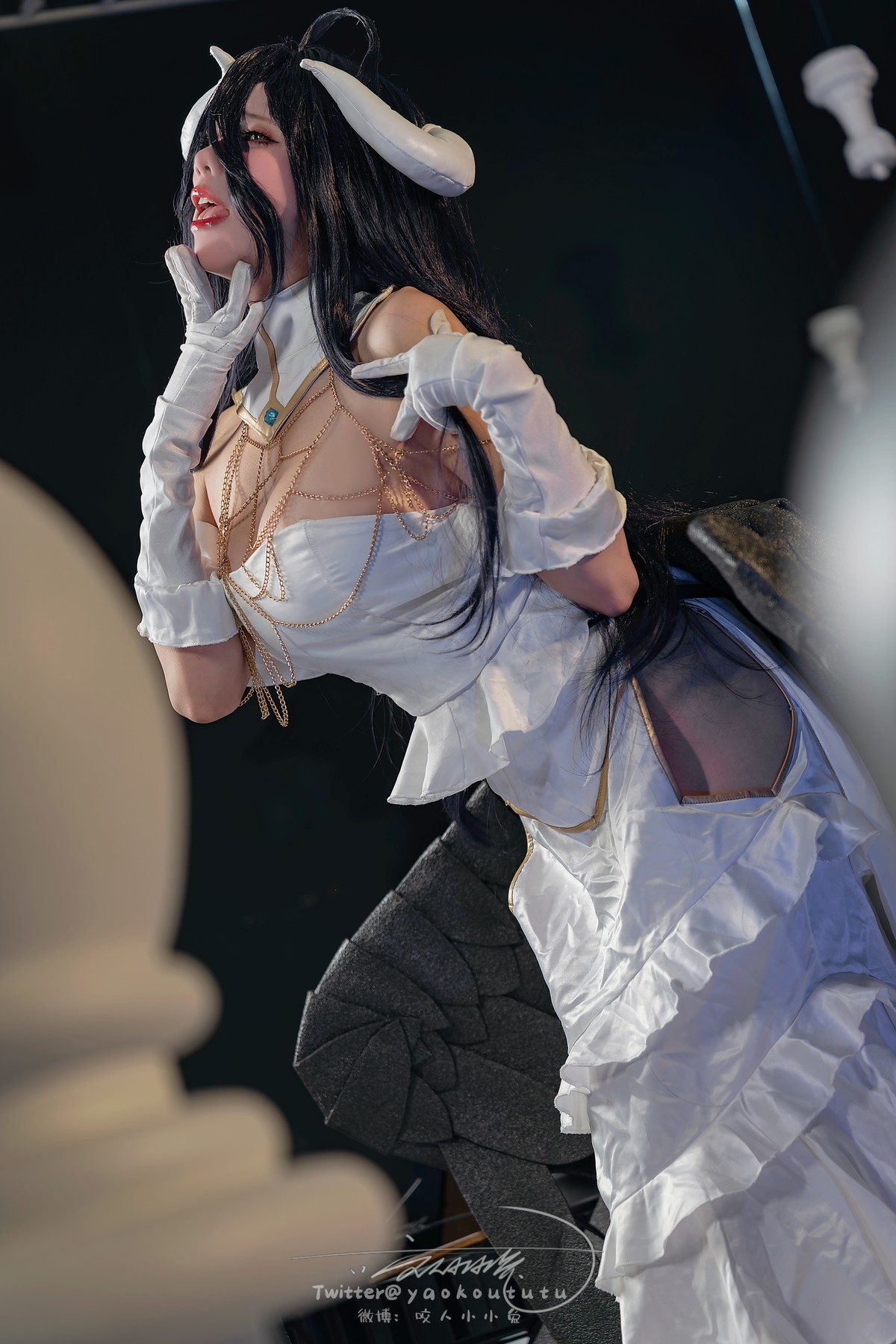 Cosplay 黏黏团子兔 魅魔之耻 雅儿贝德 & Tell Me 7
