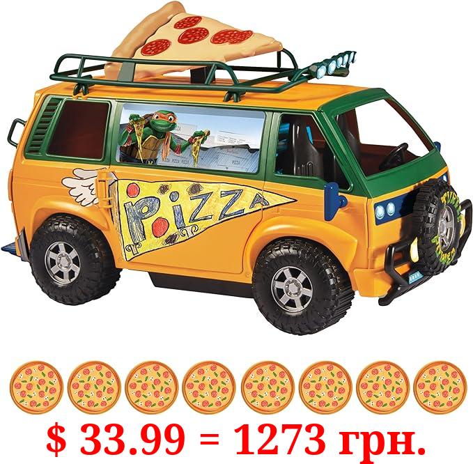 Teenage Mutant Ninja Turtles: Mutant Mayhem Pizza Fire Delivery Van by Playmates Toys