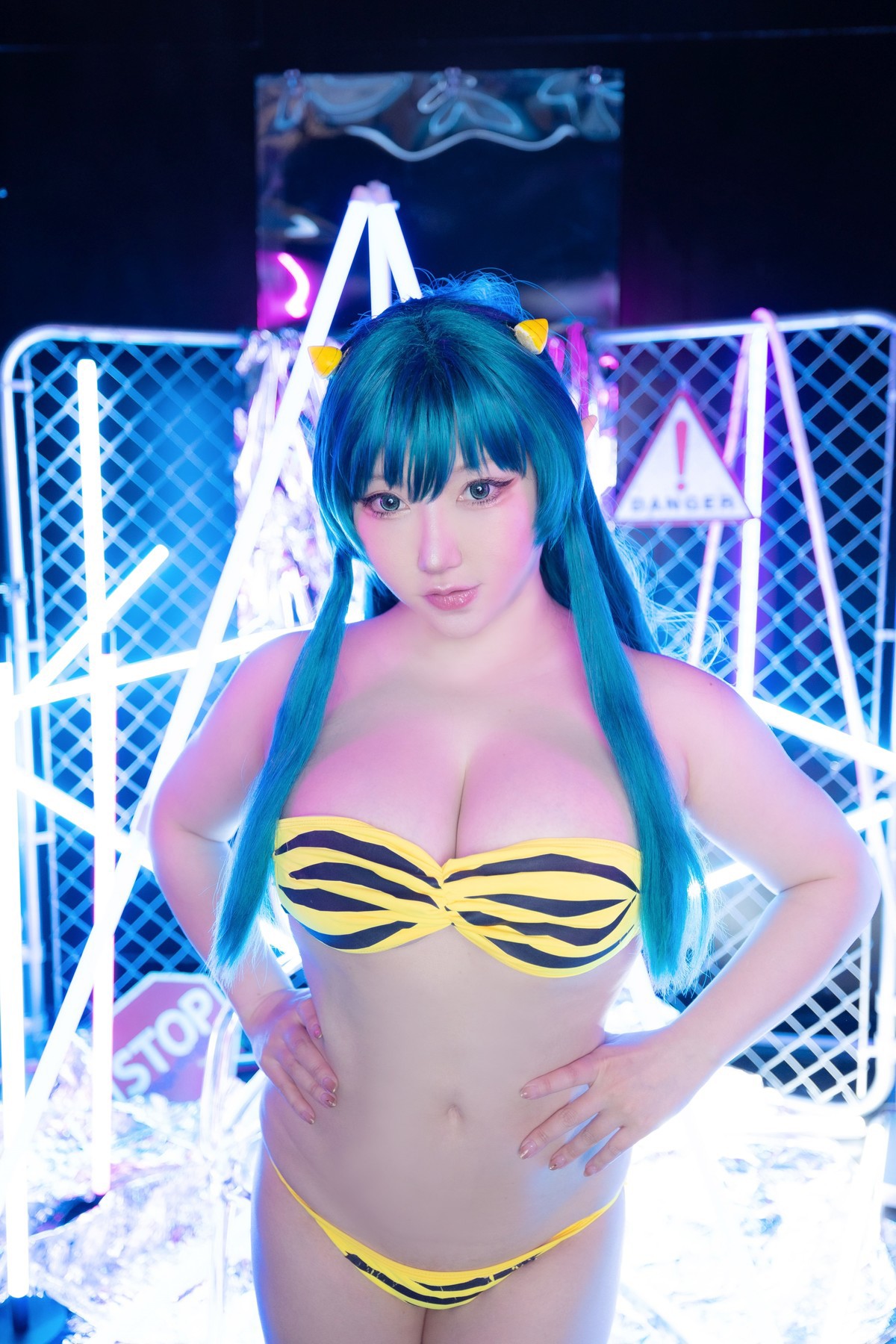 Cosplay SAKUサク Lum ラム うる星やつら Set.04 14