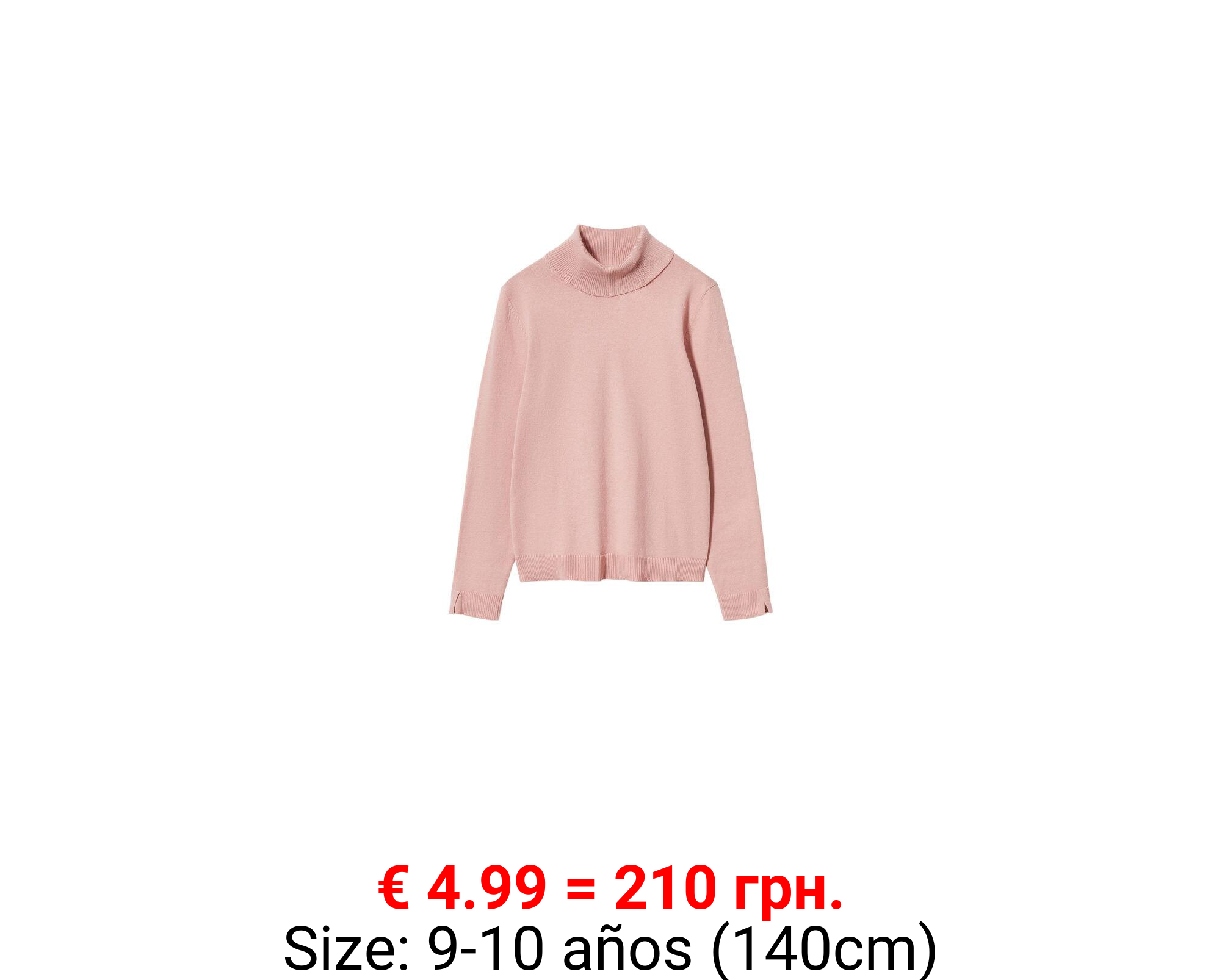 Jersey cuello vuelto