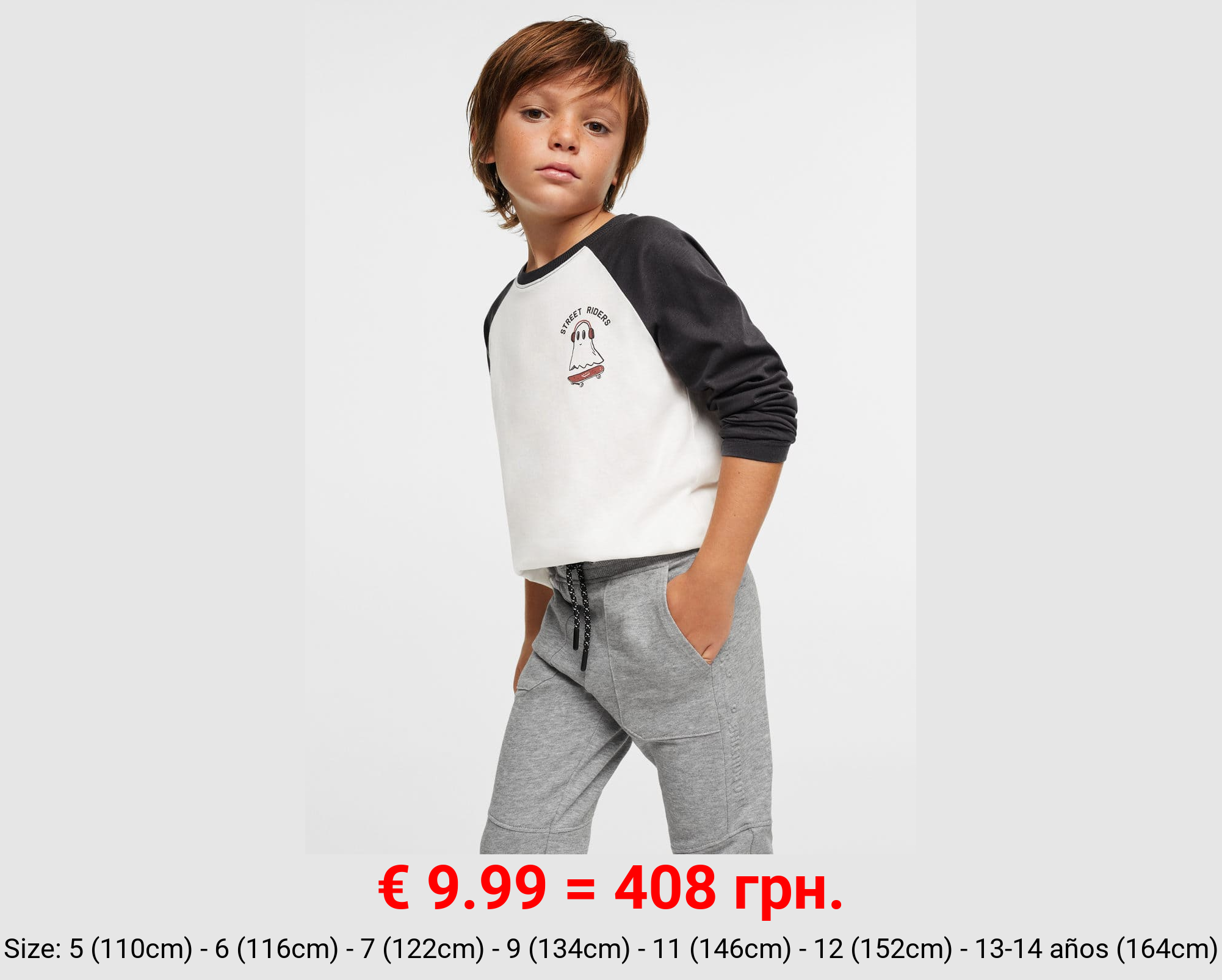 Pantalón jogger algodón