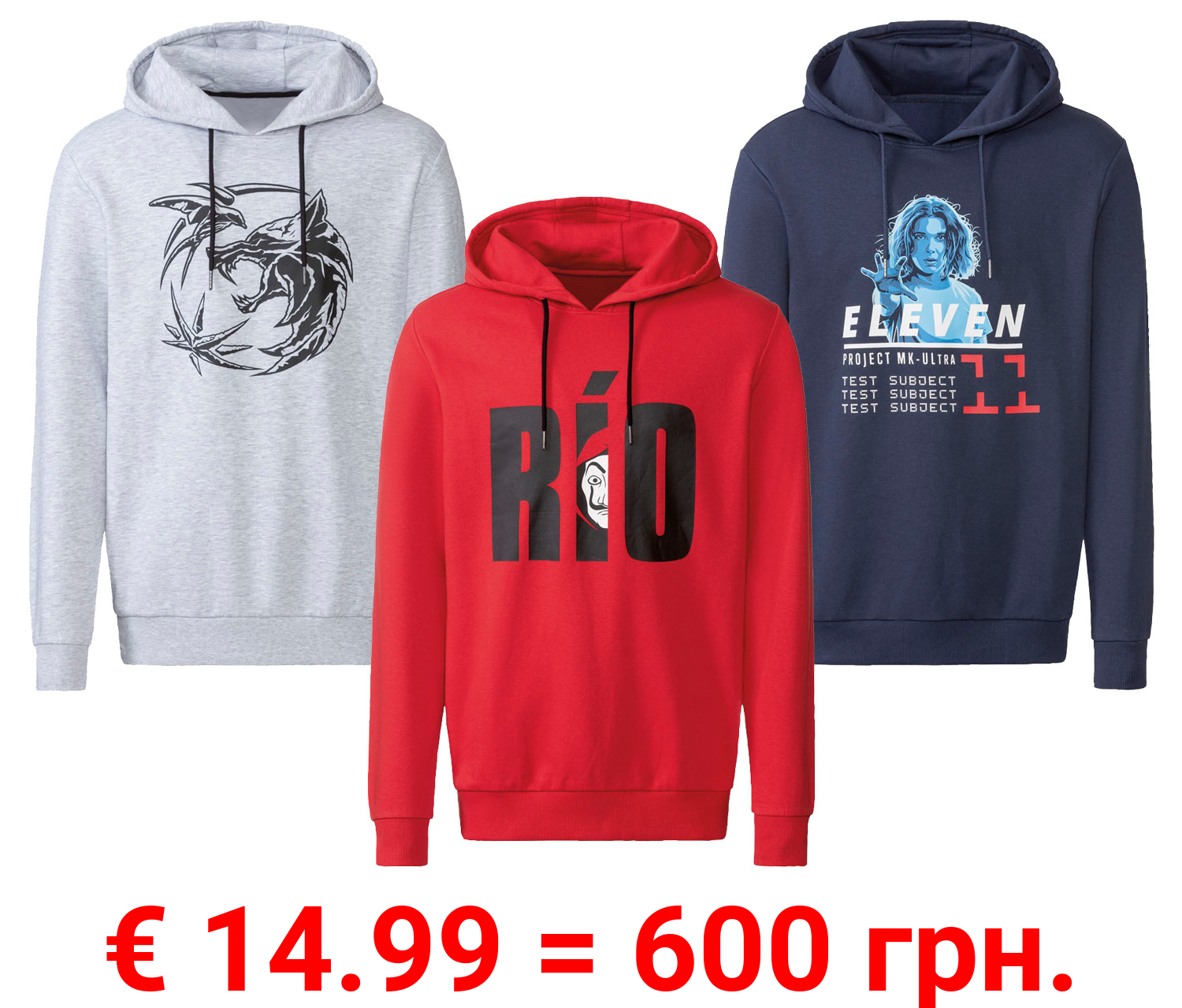 Herren Sweatpullover mit Bündchen