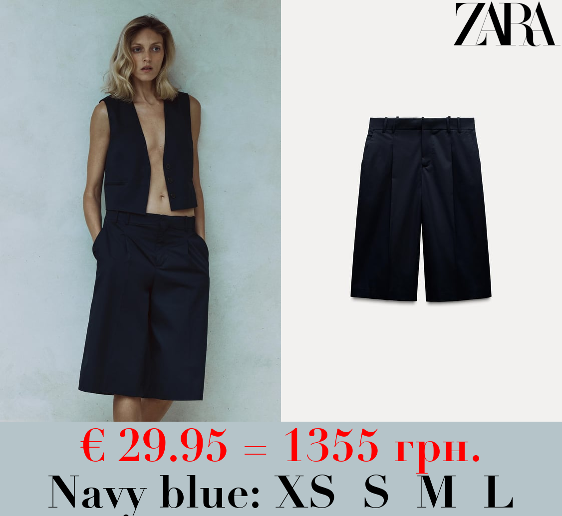 ZW COLLECTION LONG BERMUDA SHORTS