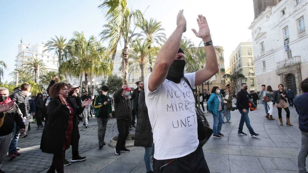 Se cumplió el cuarto día de la huelga indefinida del metal en Cádiz