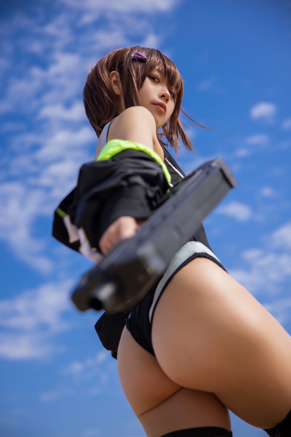 Cosplay G44不会受伤 水泳部的部長 43