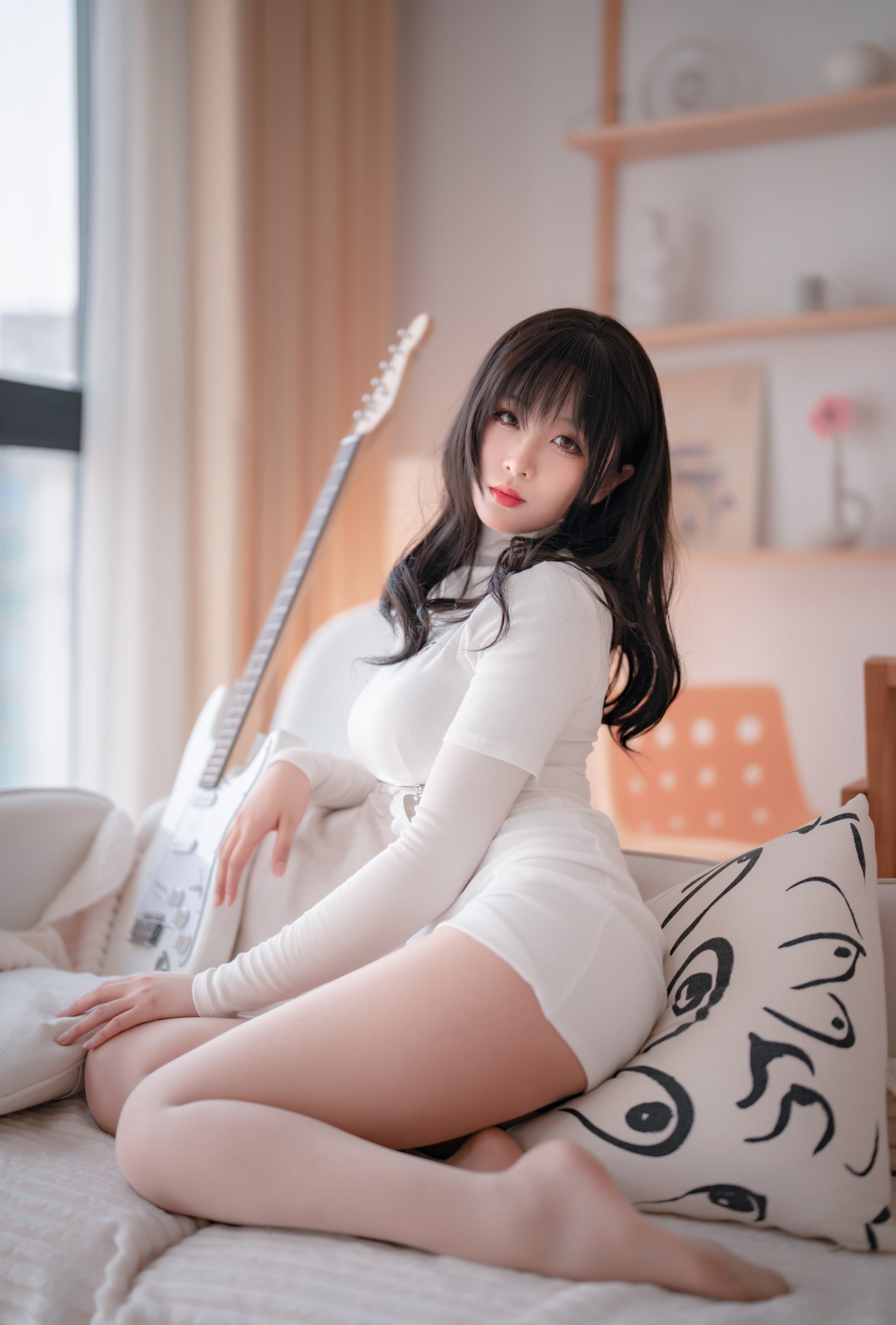 轩萧学姐 吉他妹妹肉丝套 [61P-107MB] 31