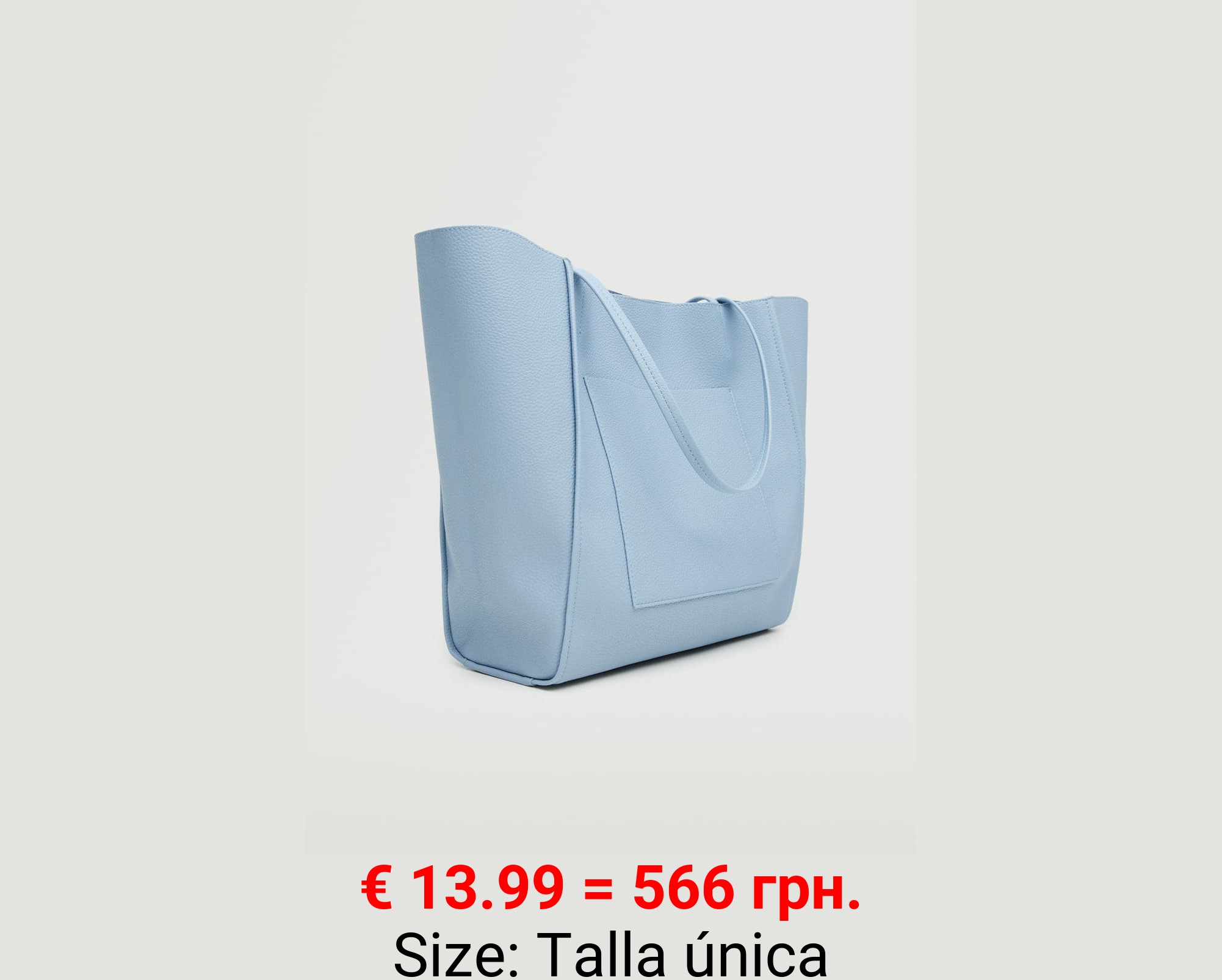 Bolso shopper bolsillo