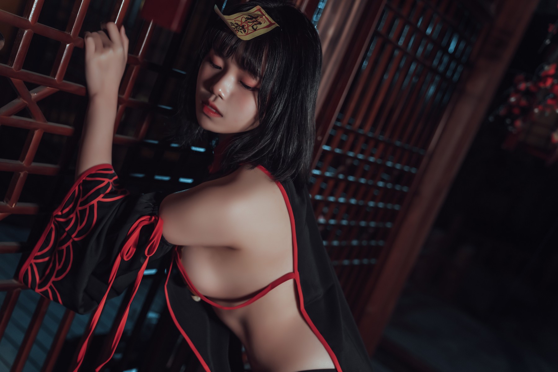 Cosplay 七月喵子 小僵尸 Little Zombie 4