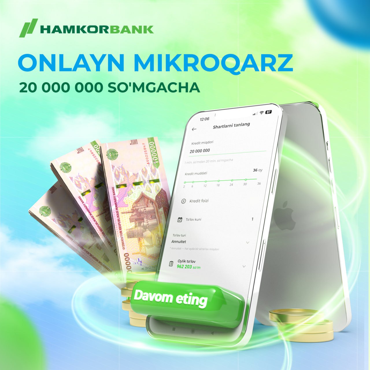 HAMKORBANK – Telegram