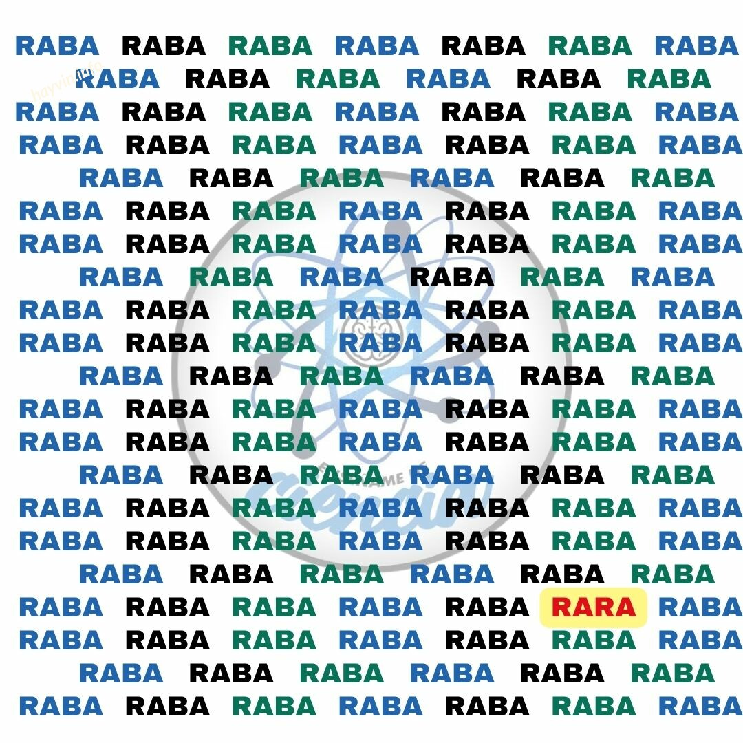 Teszt: Megtalálod a TREND vizuális rejtvényében a RABA-tól KÜLÖNBÖZŐ szót?