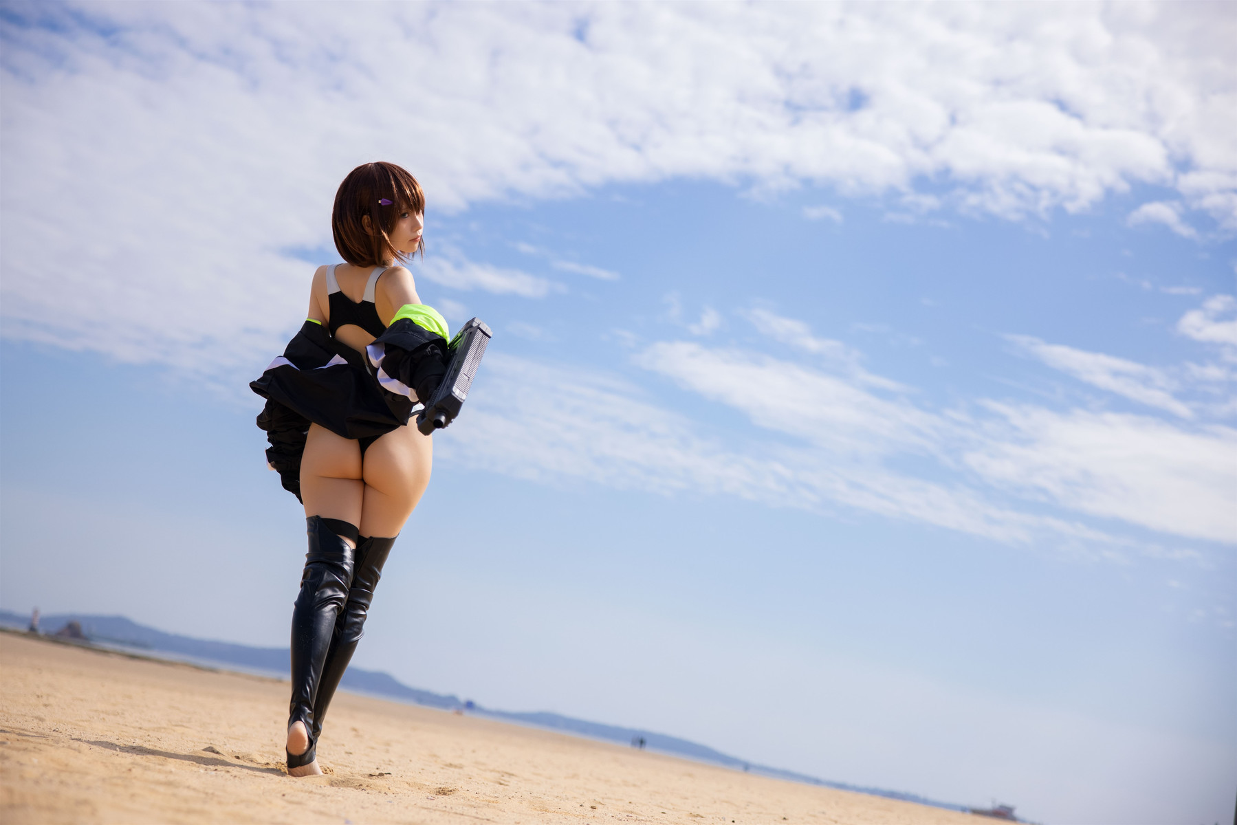 Cosplay G44不会受伤 水泳部的部長 19