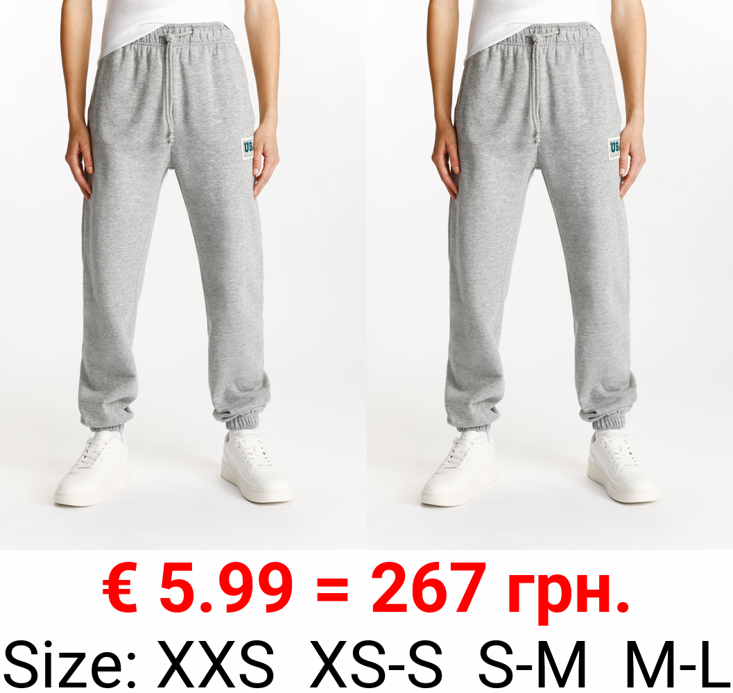 Plush joggers