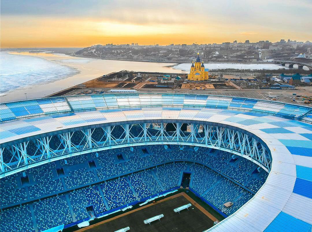 Стрелка стадион Нижний Новгород