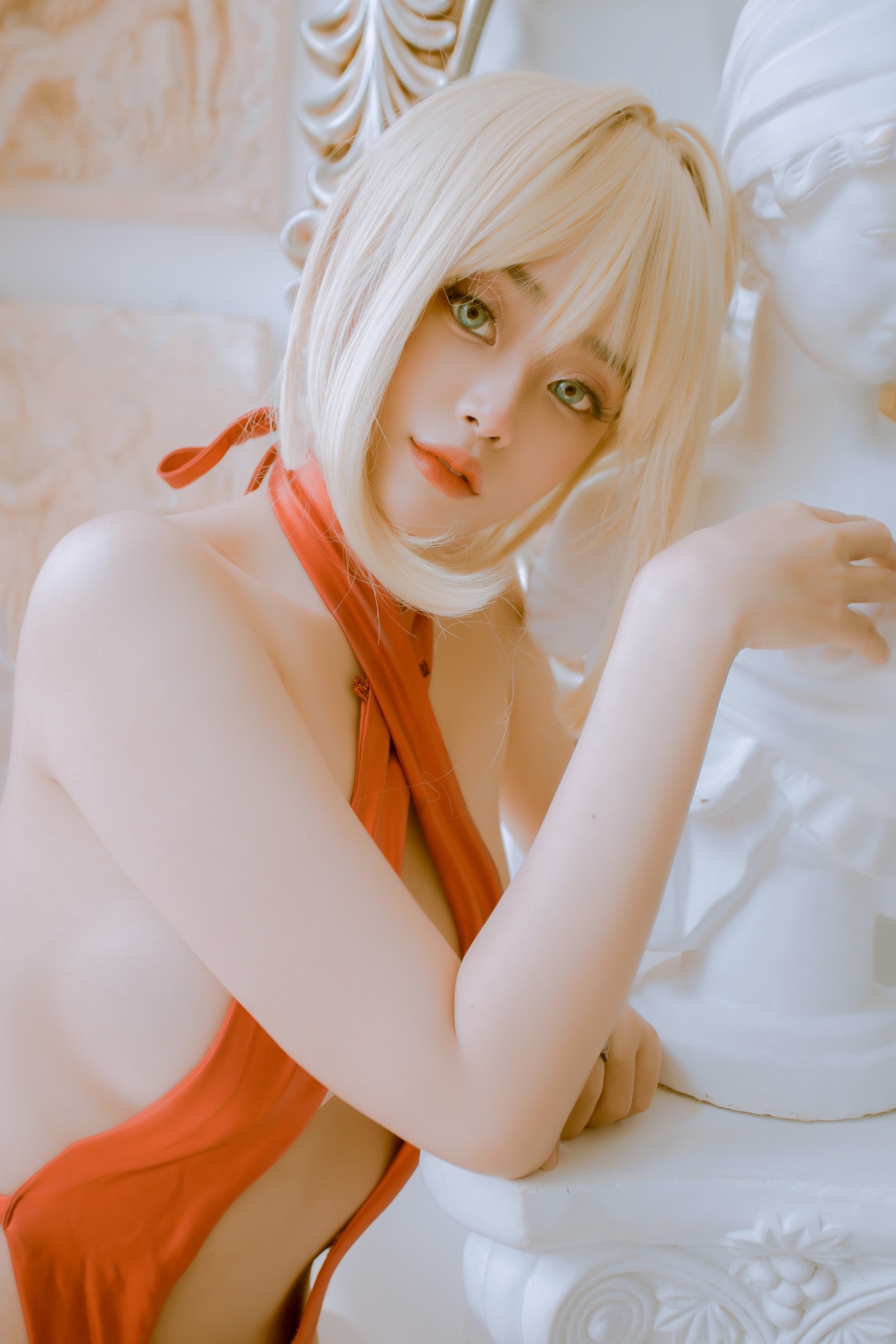 [Byoru ビヨル] Red Saber 赤セイバー Swimwear Ver. 17