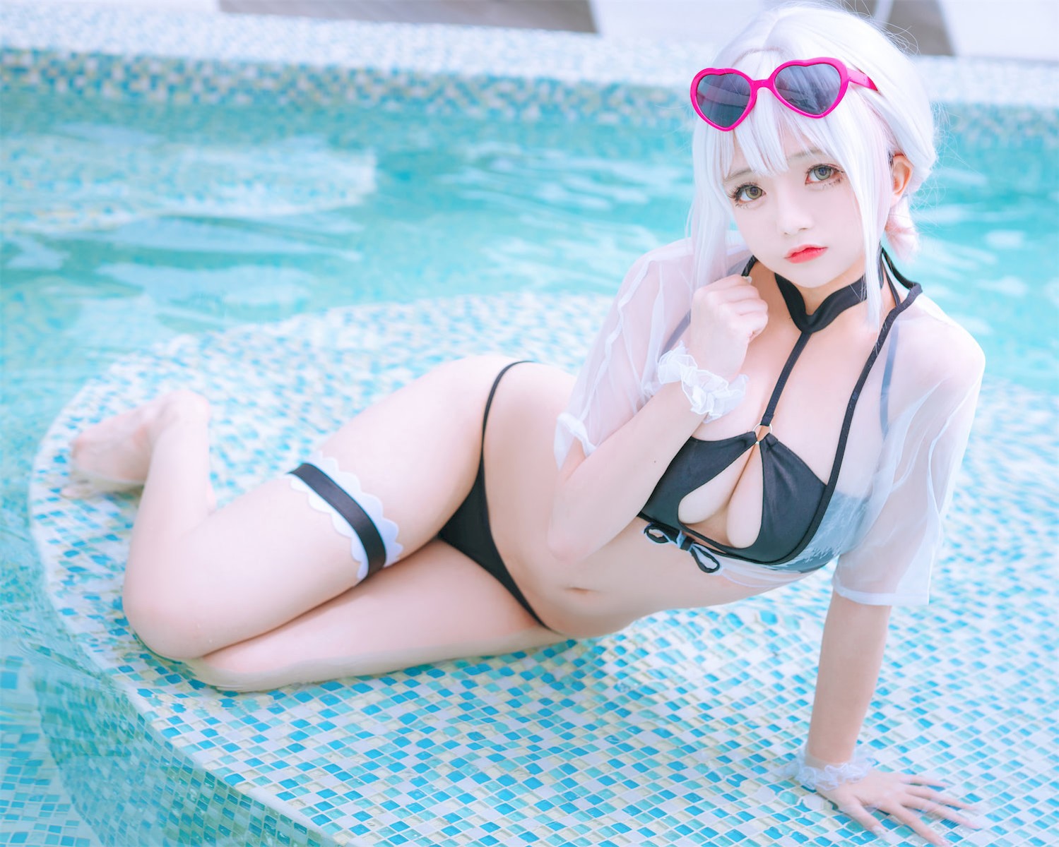 Cosplay 日奈娇 天狼星泳装 15