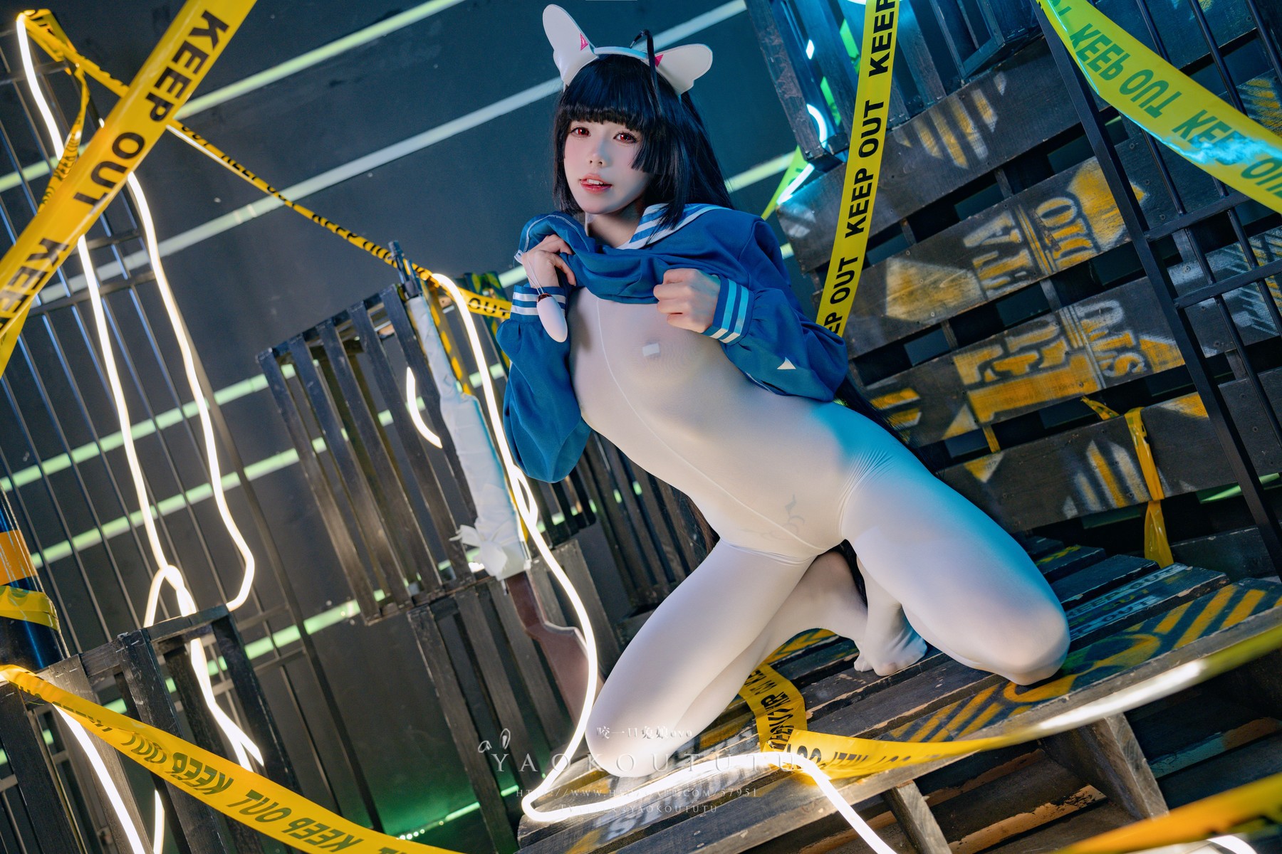 Cosplay 幼愛youmeko 修女 夏洛特 17