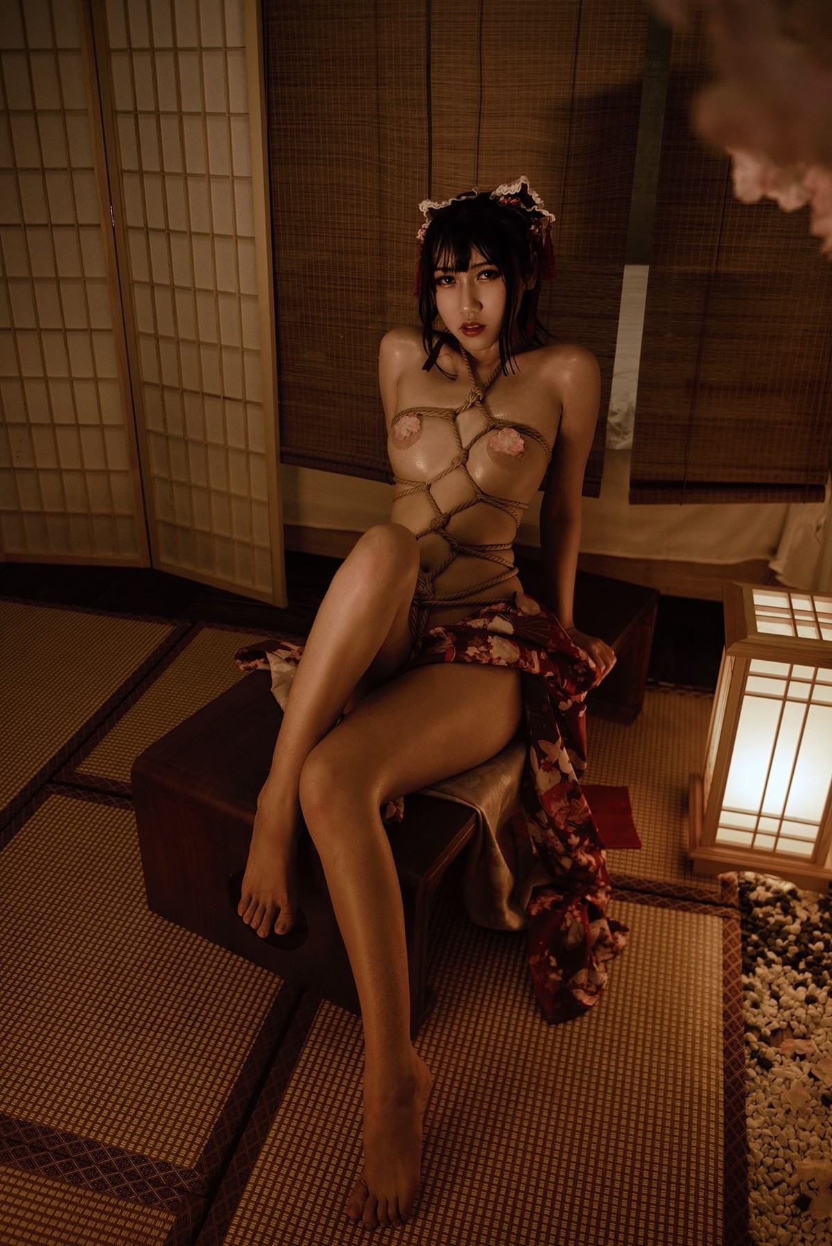 Cosplay 不呆猫 绳子和服 Set.01 25