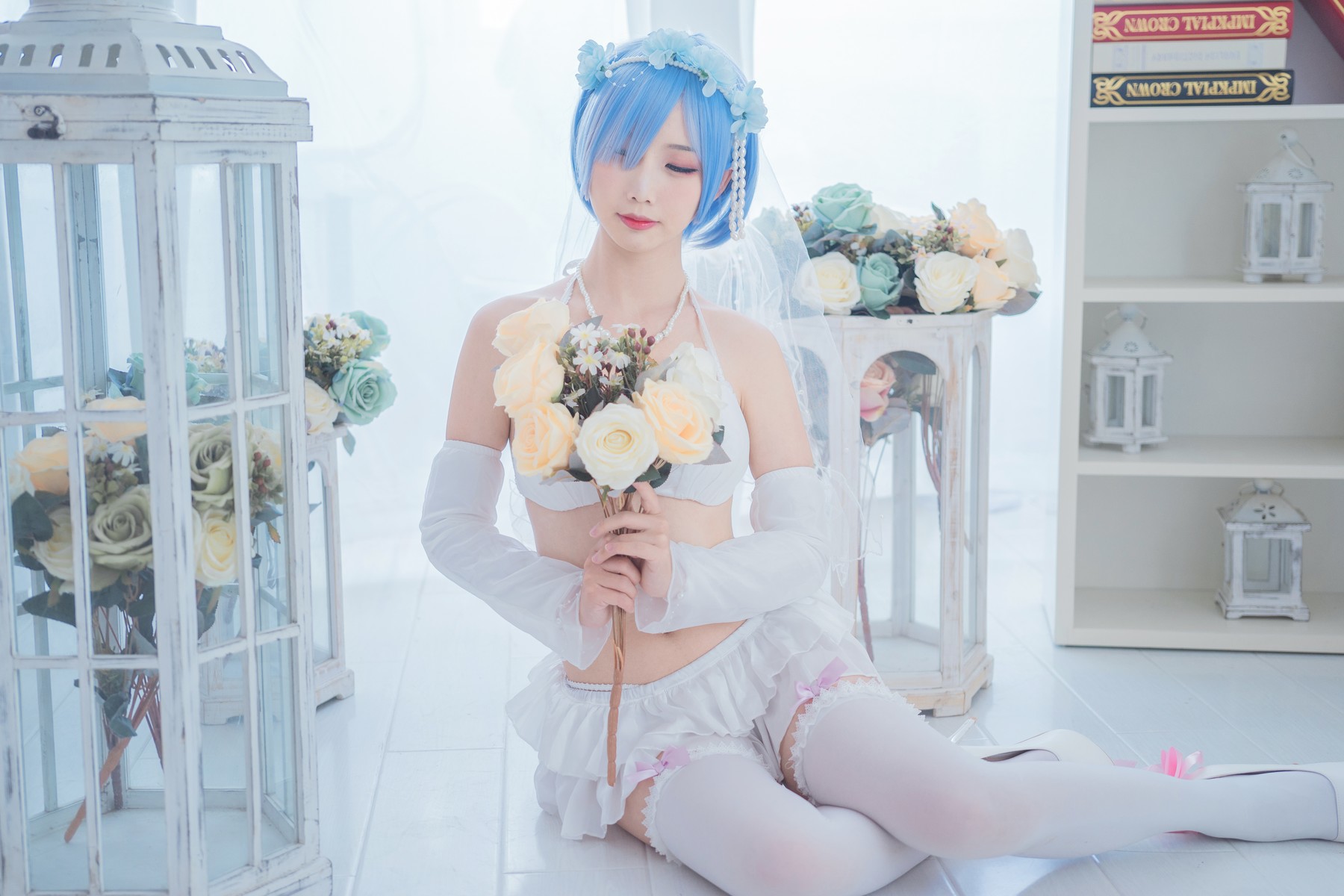 Cosplay 面饼仙儿 花嫁蕾姆 13