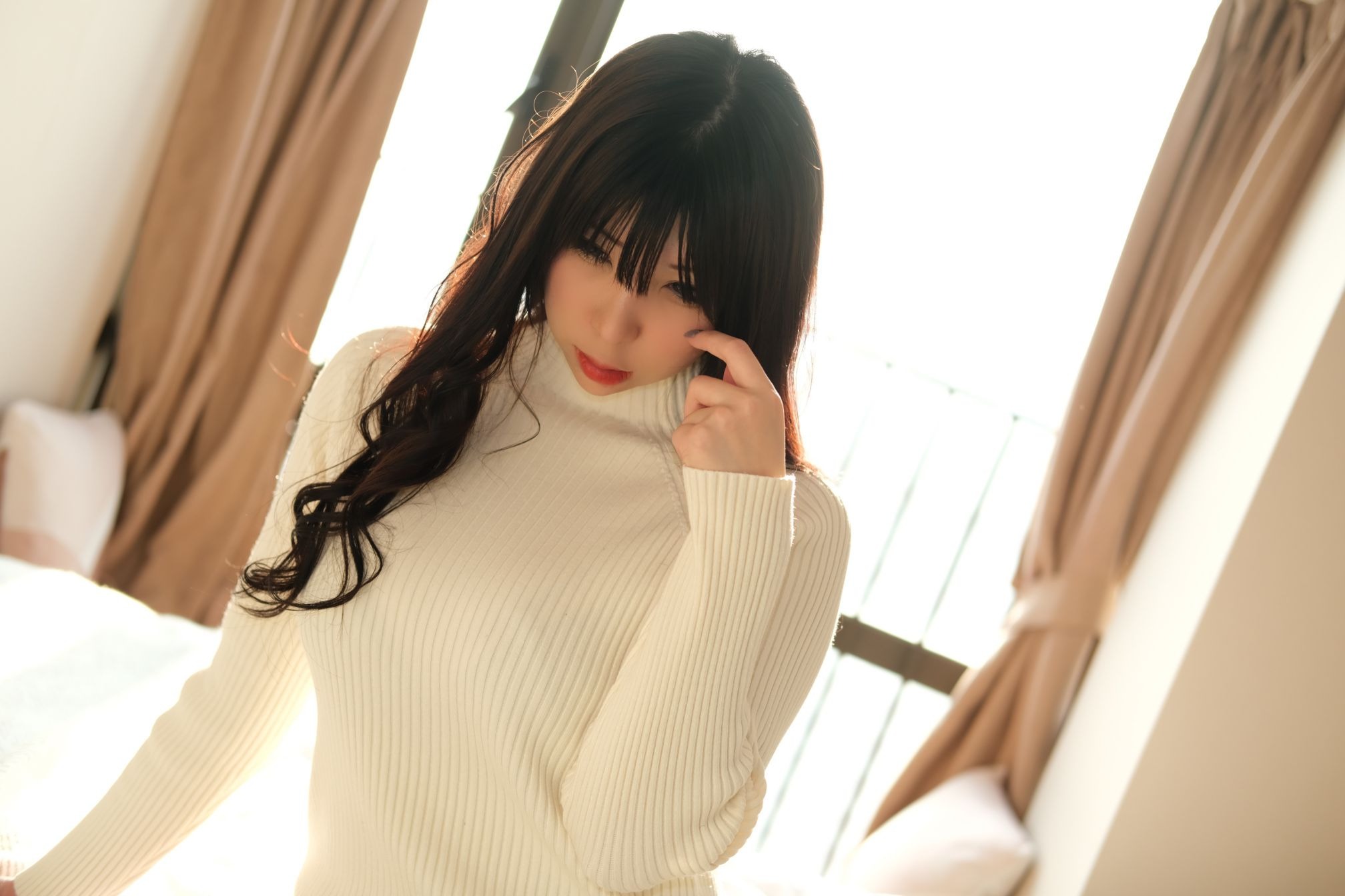 鹿野希- VOL.24 毛衣 (動画入り) [101P3V-318MB] 28