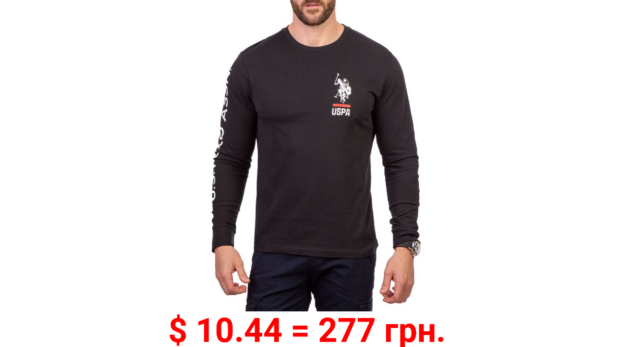 U.S. Polo Assn. Men's and Big Men's Long Sleeve Graphic T-Shirt
