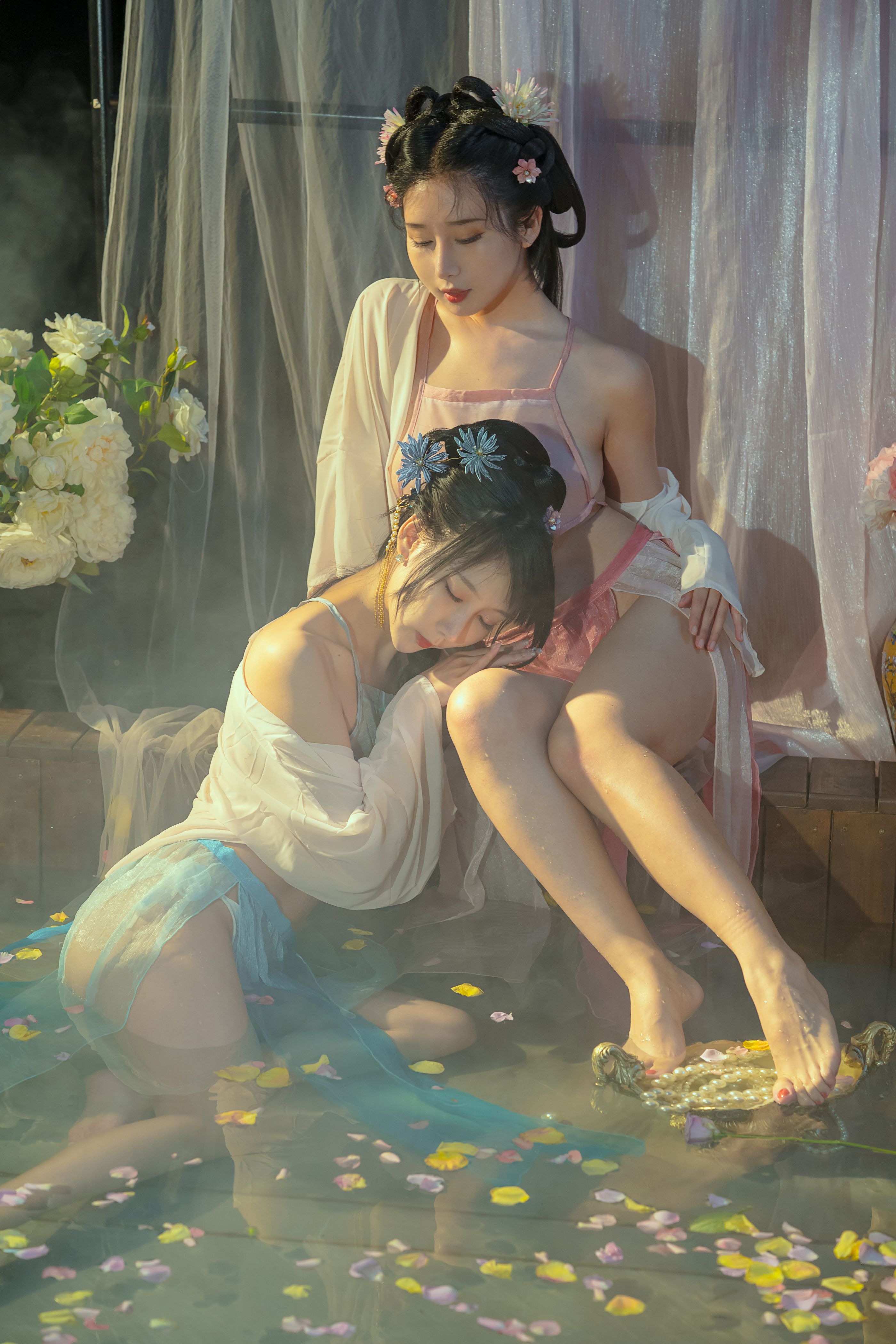 云溪溪 奶桃桃&予十七水池 42