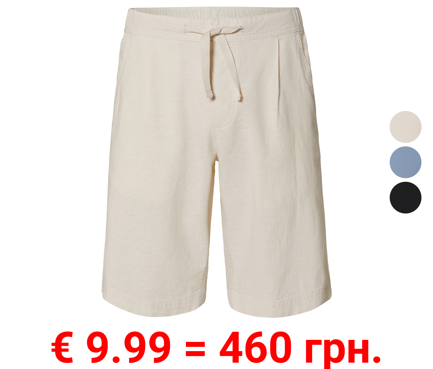 LIVERGY® Herren Shorts, normale Leibhöhe