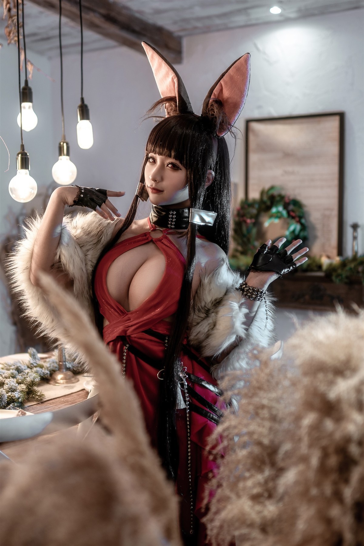 Cosplay 蠢沫沫Chunmomo Akagi Ruby Laced 2