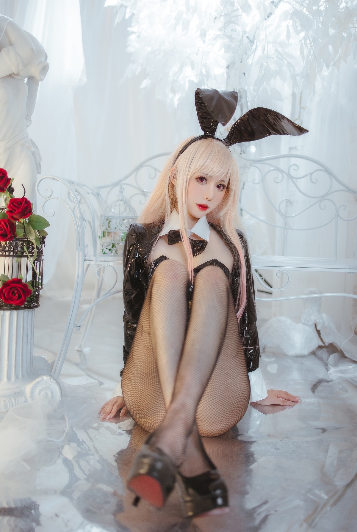仙女月 Cosplay 喜多川海夢兔女郎 14