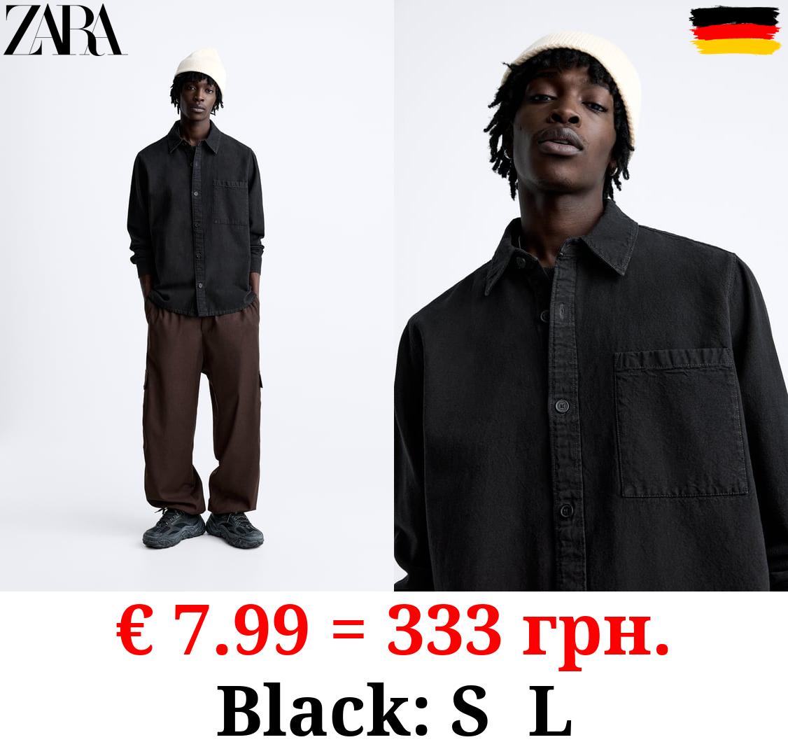 FADED TEXTURED SHIRT