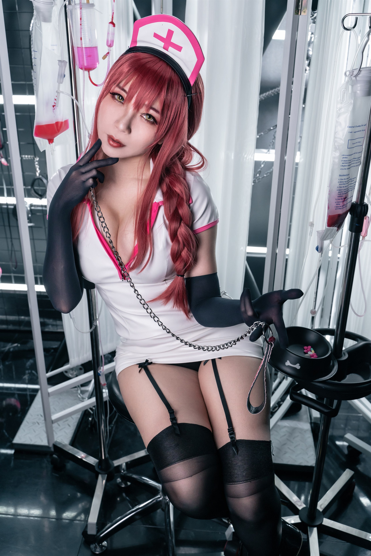 Cosplay 小琪Aki Dark Nurse 9