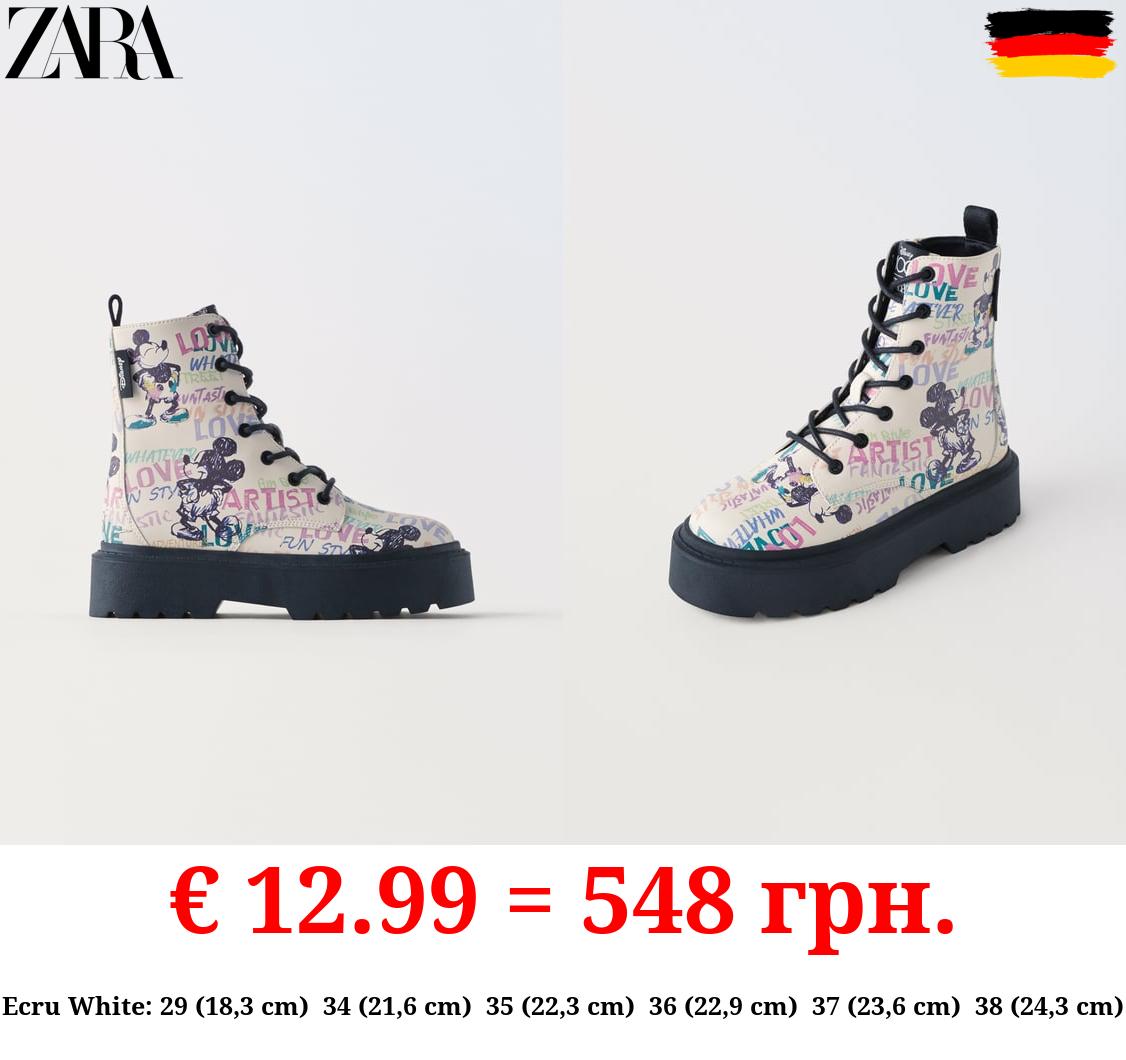 MICKEY MOUSE © DISNEY ANKLE BOOTS